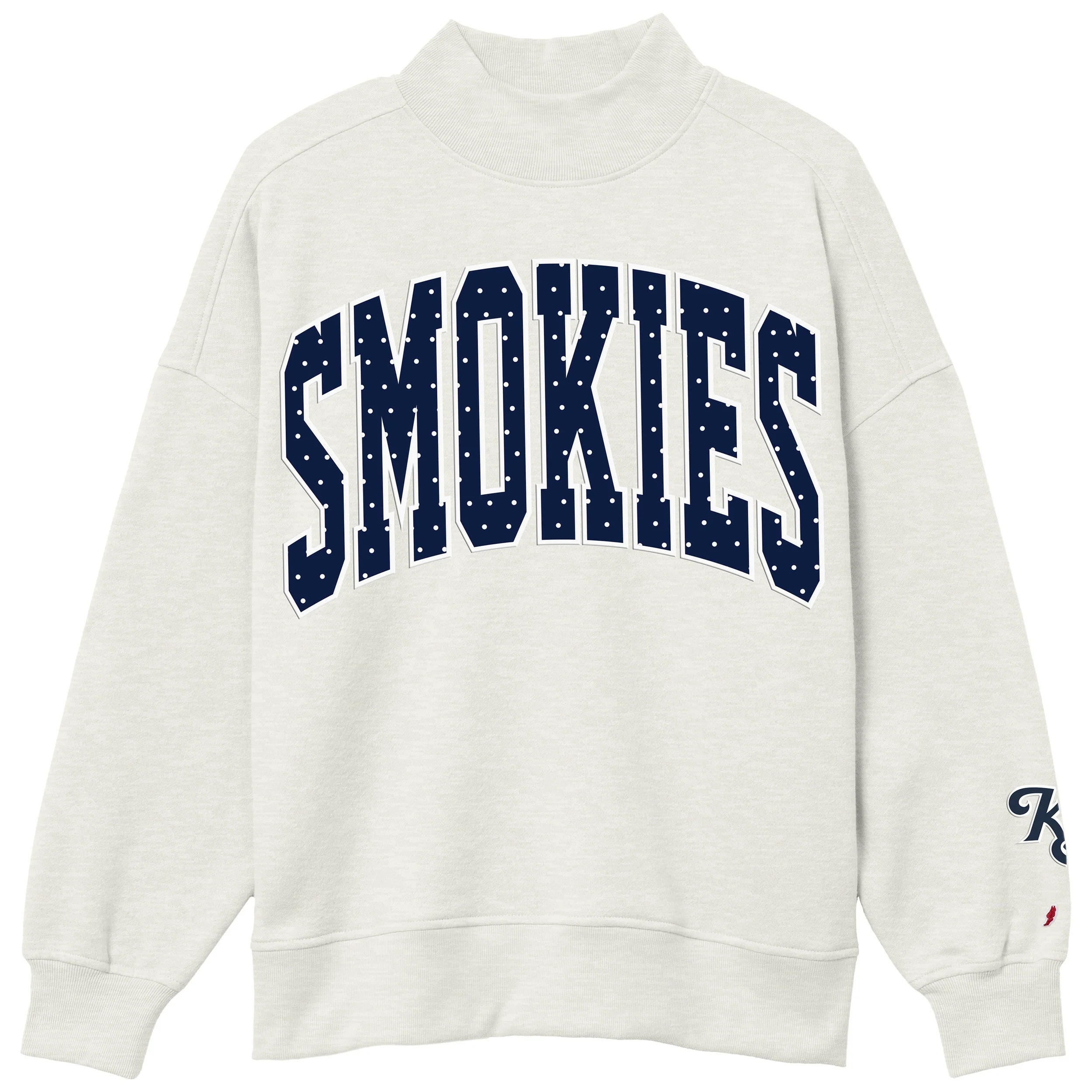 Smokies Polka Dot Mock Neck - Image 2