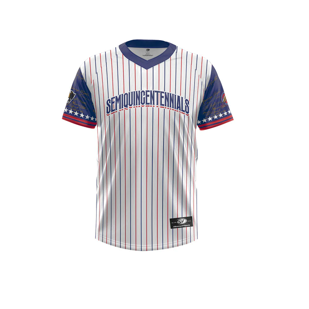 Somerset Patriots Somerset Semiquincentennials Toddler Full Sublimation Pullover Replica Jersey