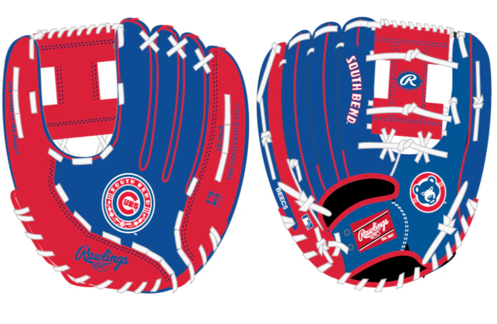 South Bend Cubs 10" Baseball Glove