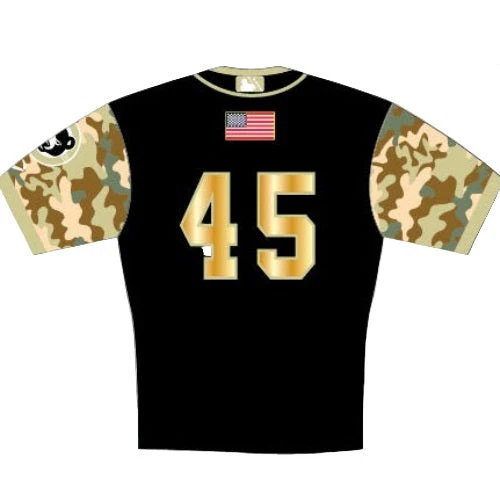 South Bend Cubs 2025 GAME WORN Camouflage Jersey - Image 2