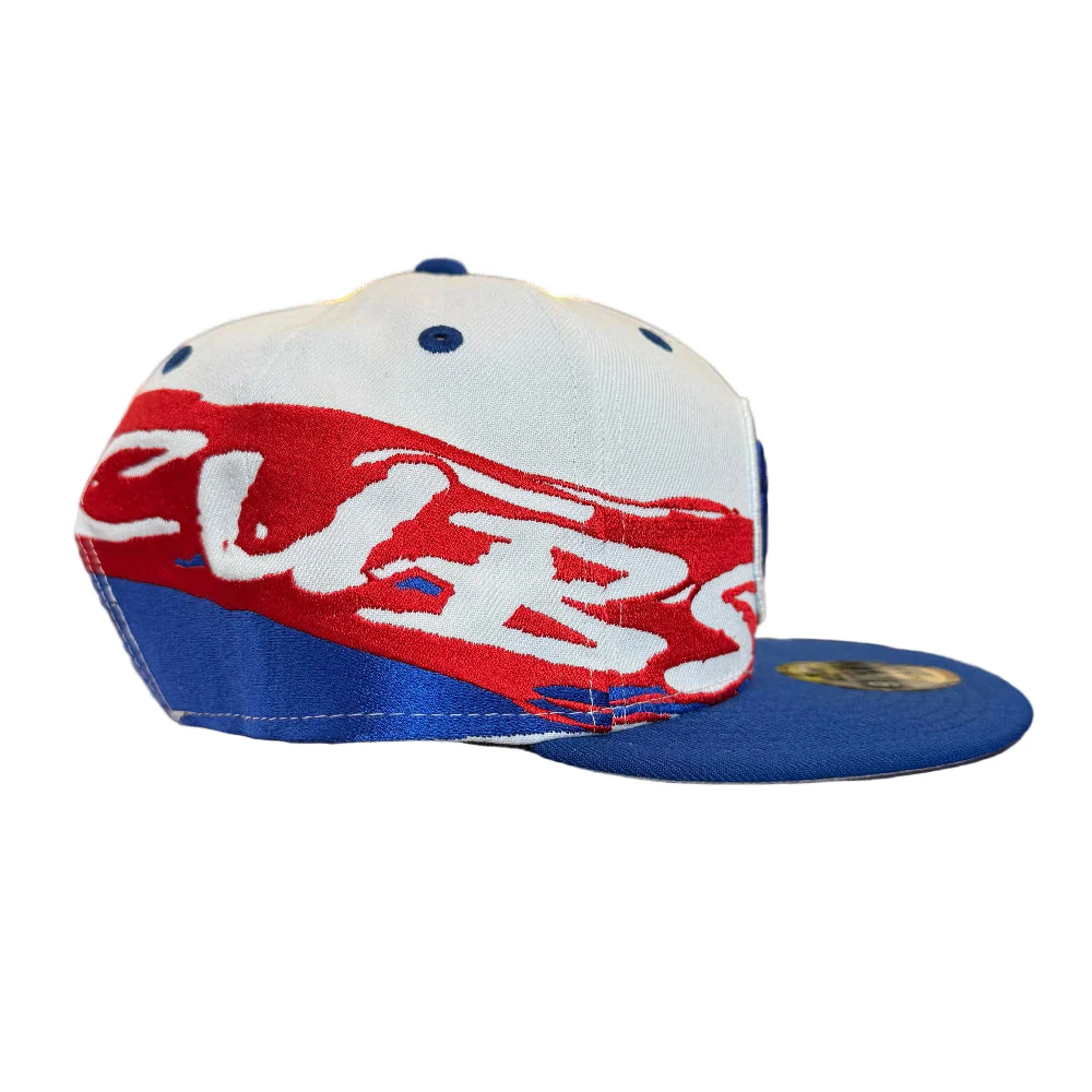 South Bend Cubs New Era Youth 9Fifty Adjustable Swept Snapback - Image 3