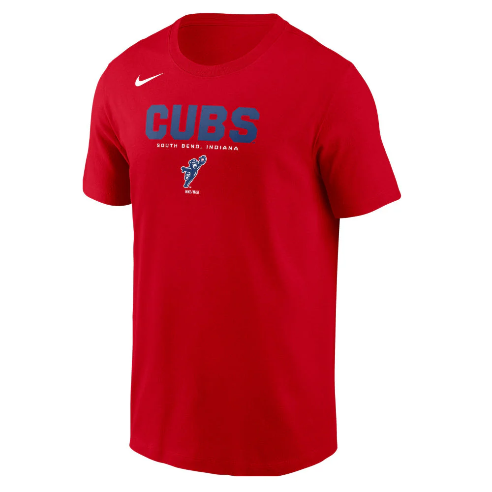 South Bend Cubs Nike Core Cotton Catching Cub T-shirt - Image 2