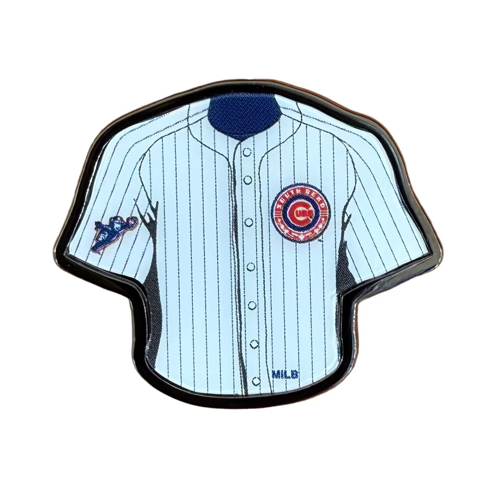 South Bend Cubs Pinstripe Jersey Lapel Pin