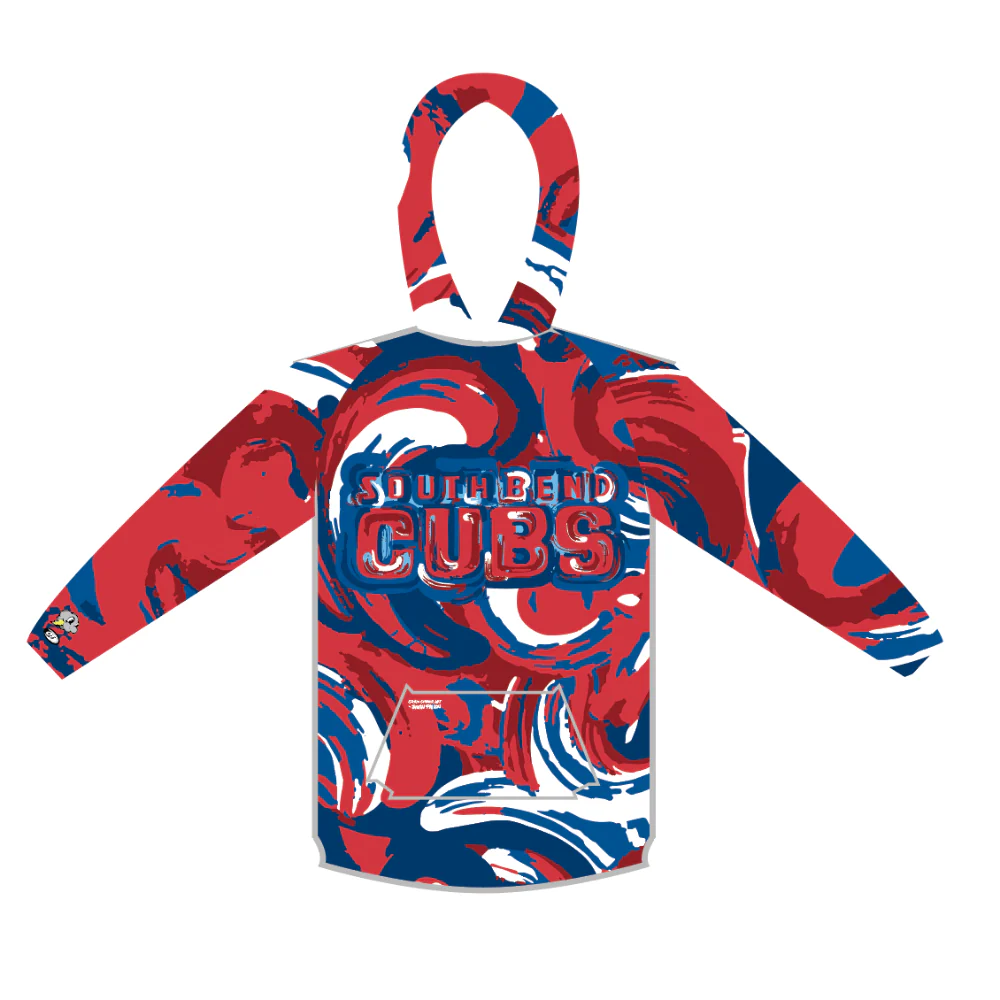 South Bend Cubs Limited Edition Storm Striker Hooded Sweatshirt