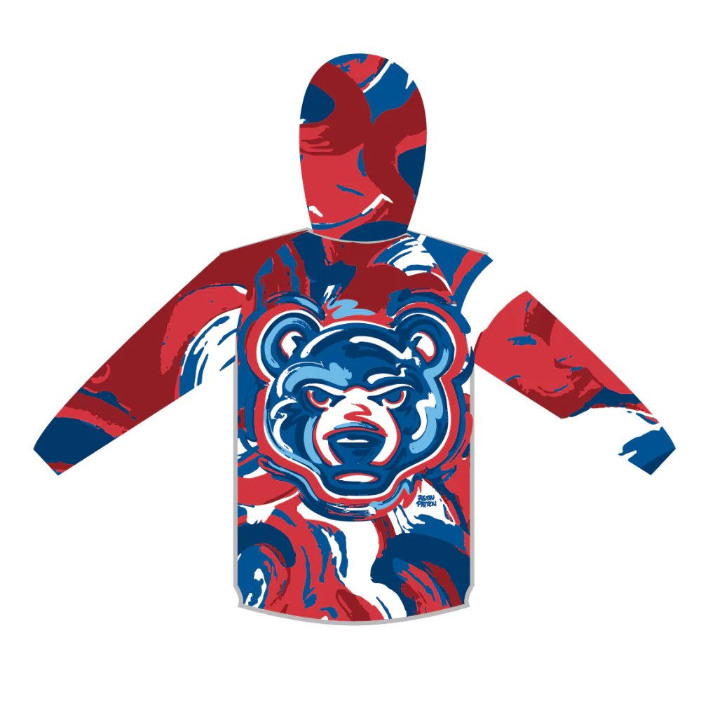 South Bend Cubs Limited Edition Storm Striker Hooded Sweatshirt - Image 2