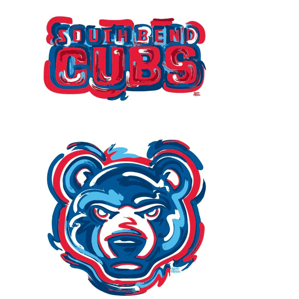 South Bend Cubs Limited Edition Storm Striker Hooded Sweatshirt - Image 3