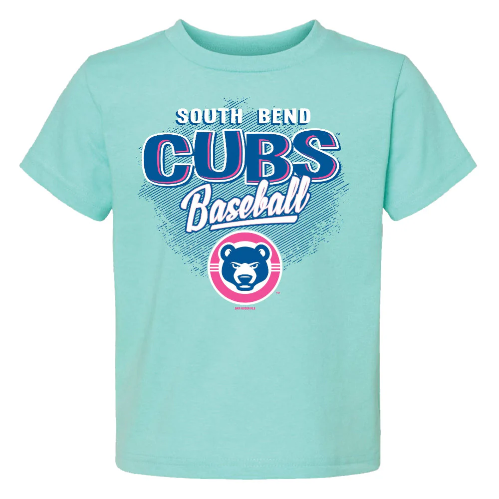 South Bend Cubs Toddler Girls Chill T-shirt