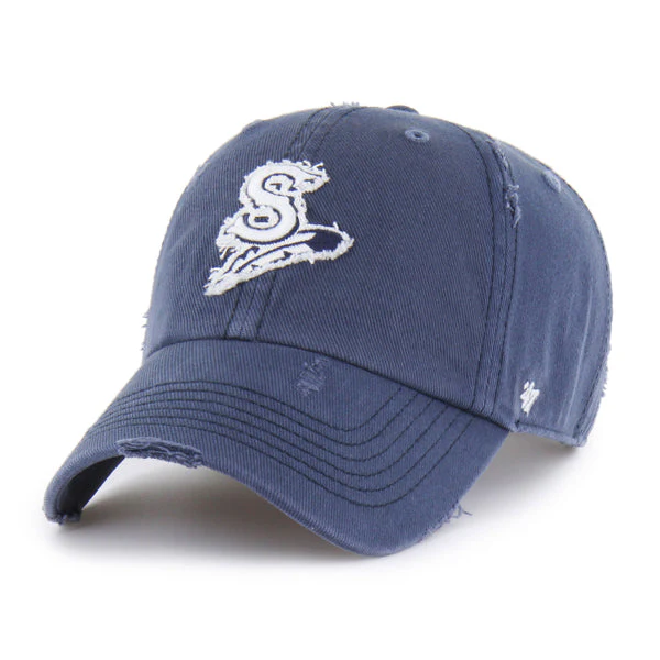 Spokane Indians '47 Clean Up Weathered Navy Adj Cap