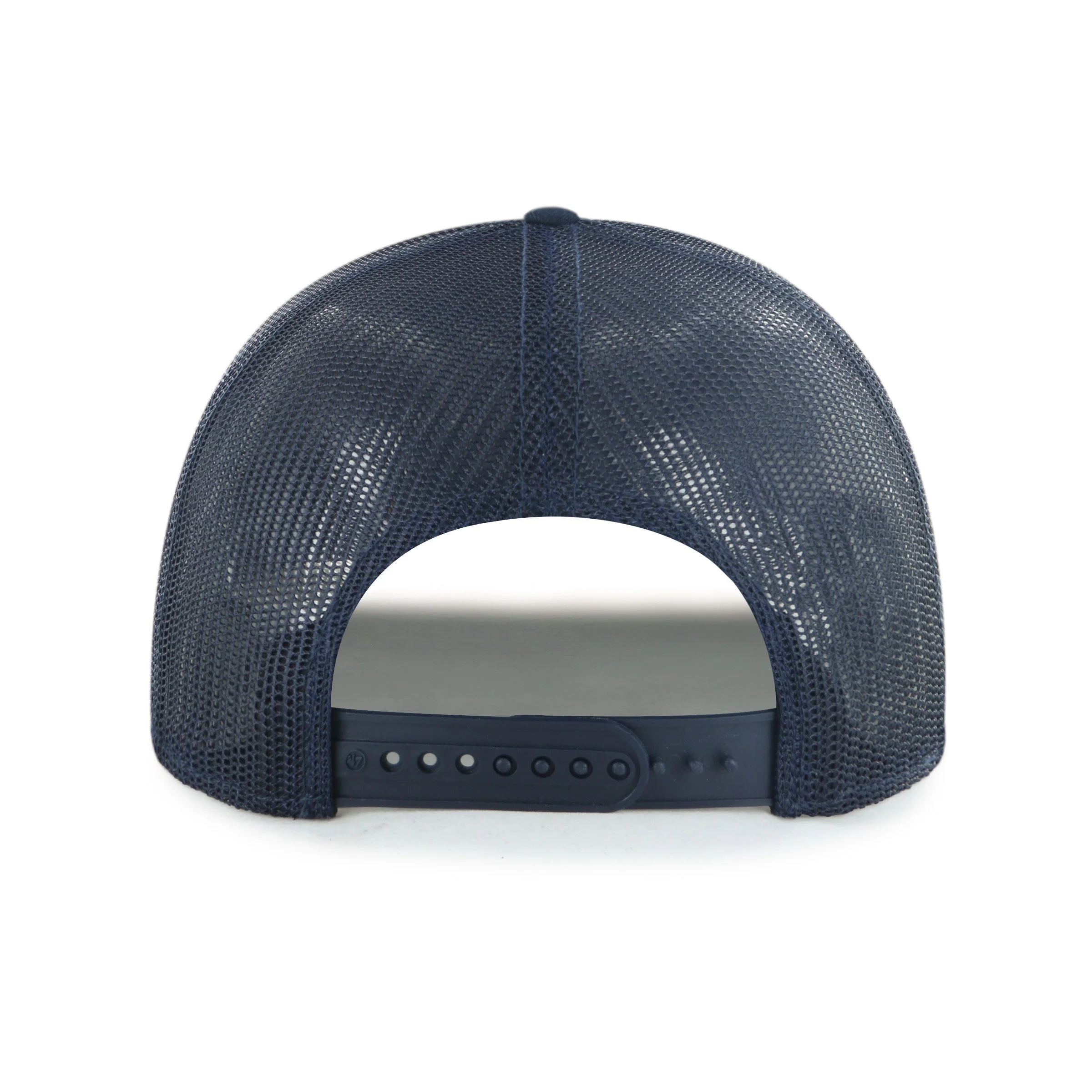 Spokane Indians '47 Leland Navy Trucker Snapback Cap - Image 3