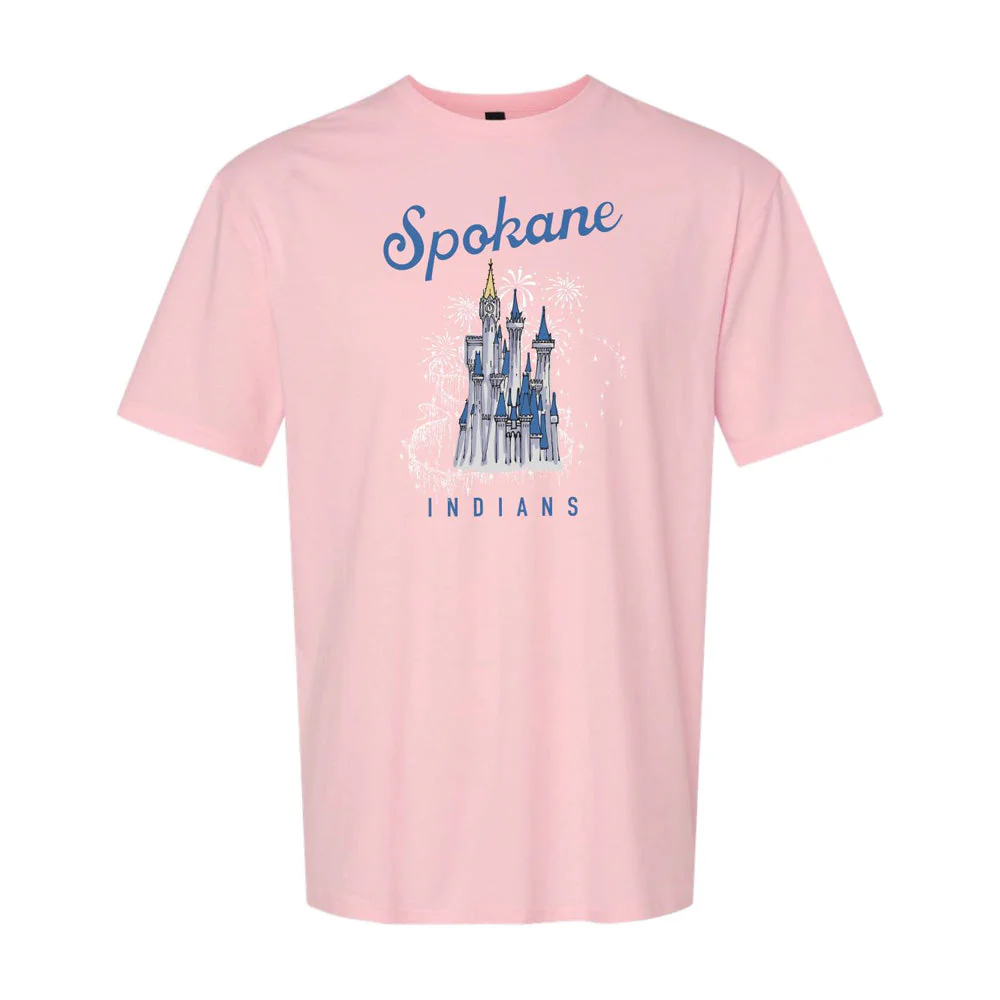 Spokane Indians Disney Princess Castle Tee
