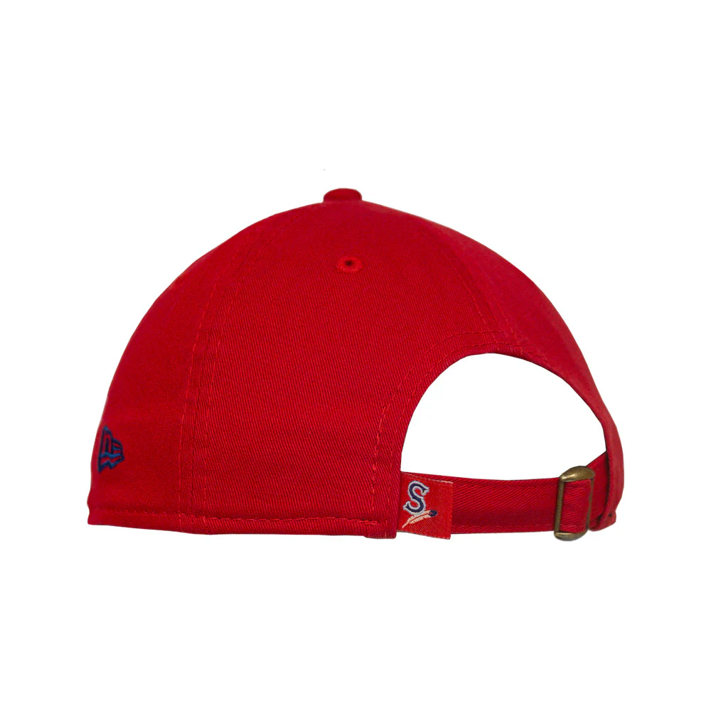 Spokane Indians Kids New Era Red Throwback Adj Cap - Image 3