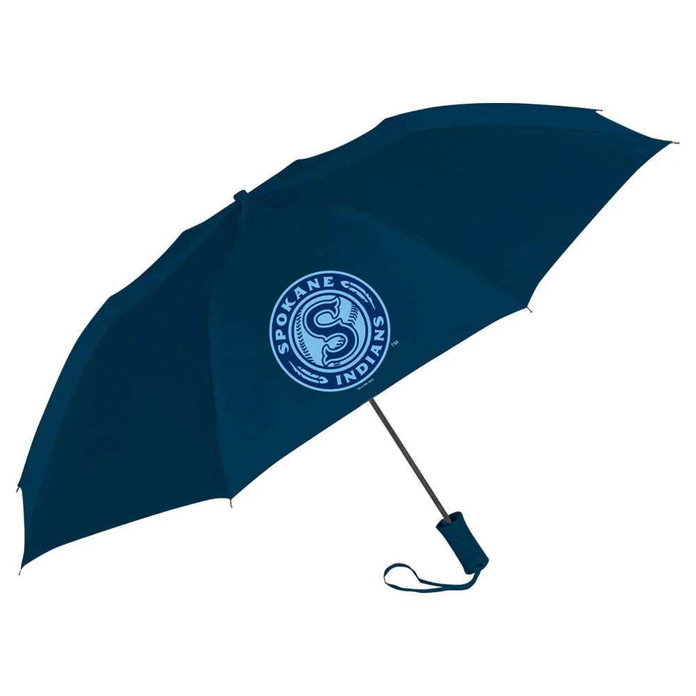 Spokane Indians Navy Umbrella