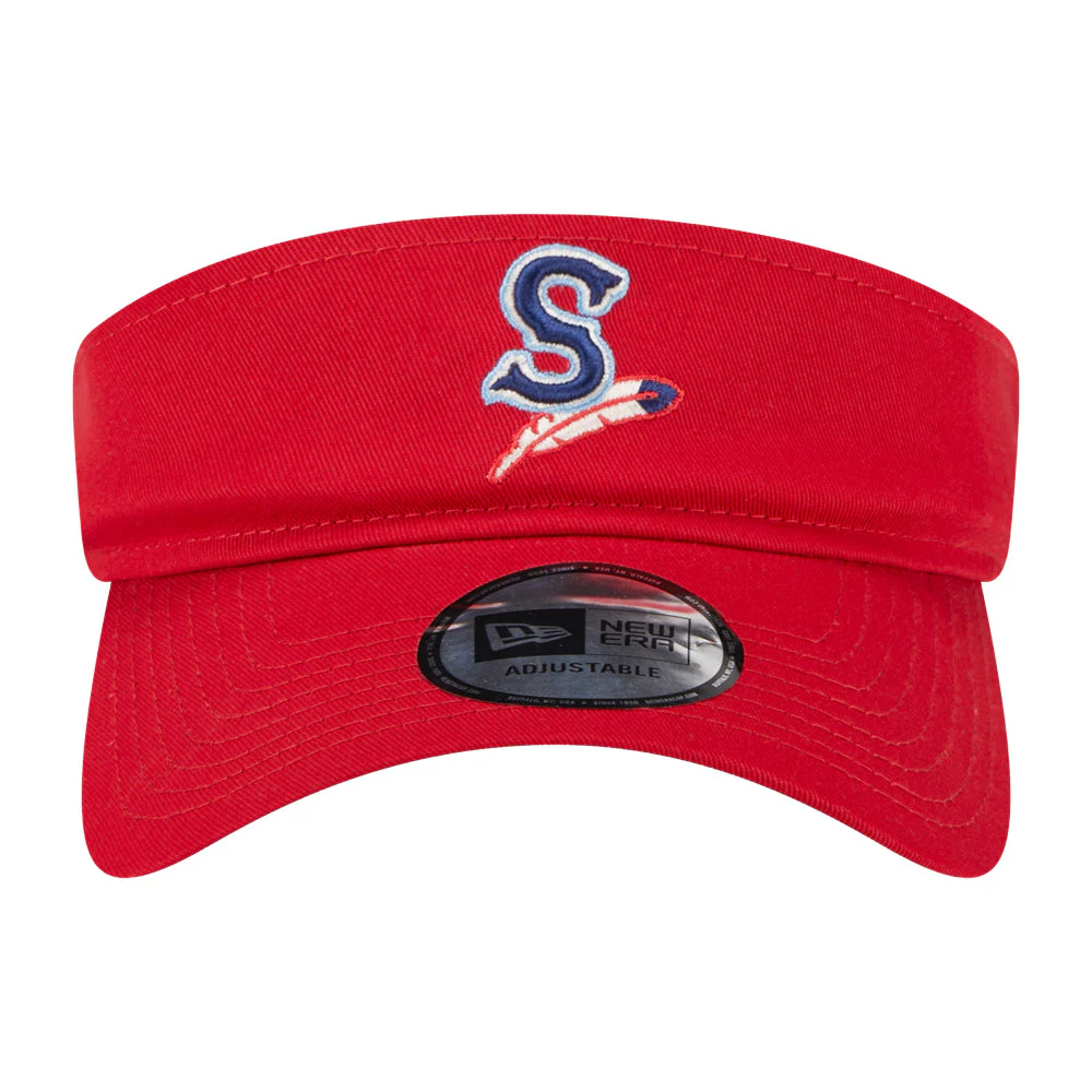 Spokane Indians New Era Red Visor - Image 2