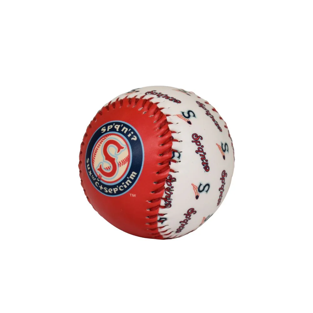 Spokane Indians Salish Logos Ball
