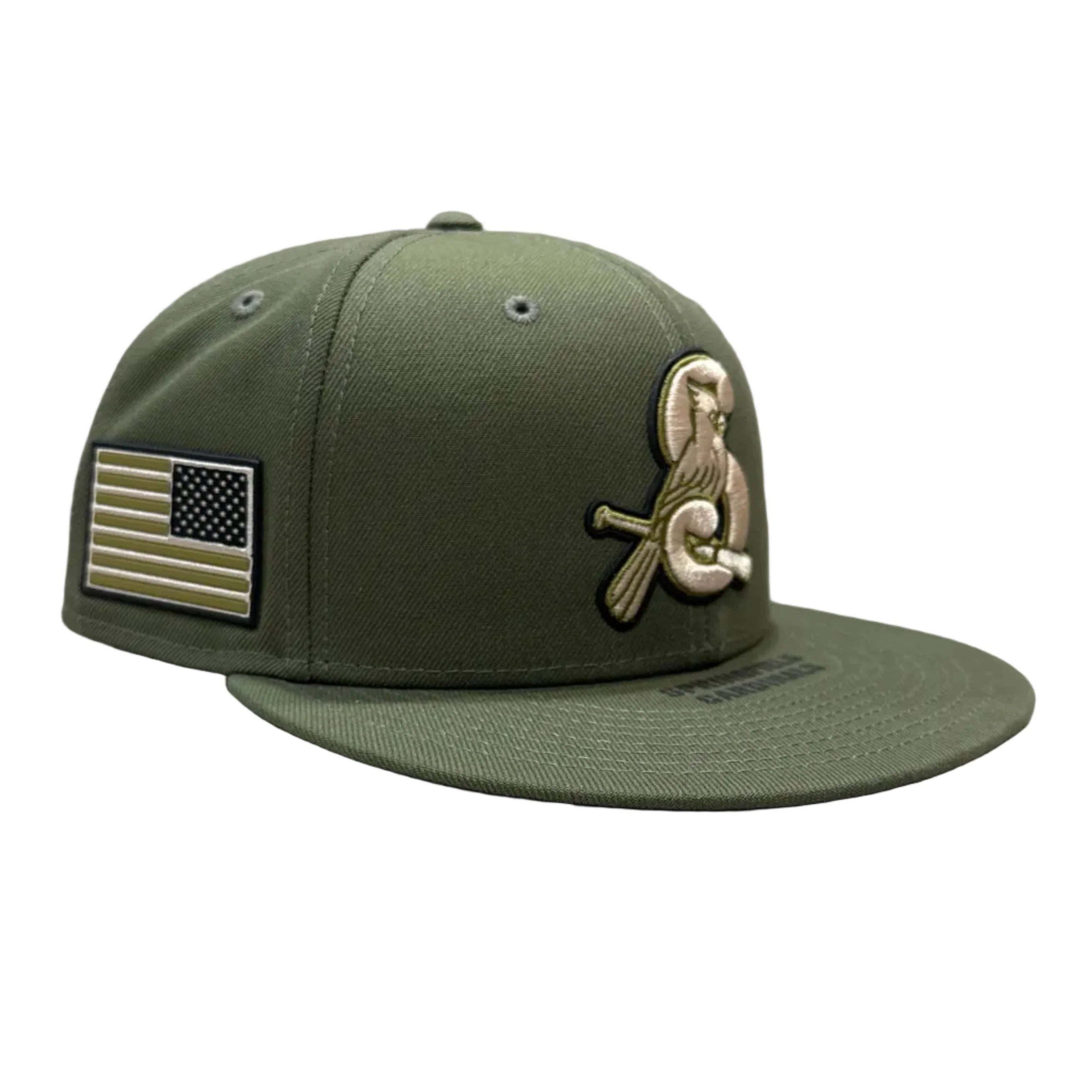 Springfield Cardinals Armed Forces Day New Era 59FIFTY Fitted Cap - Image 2