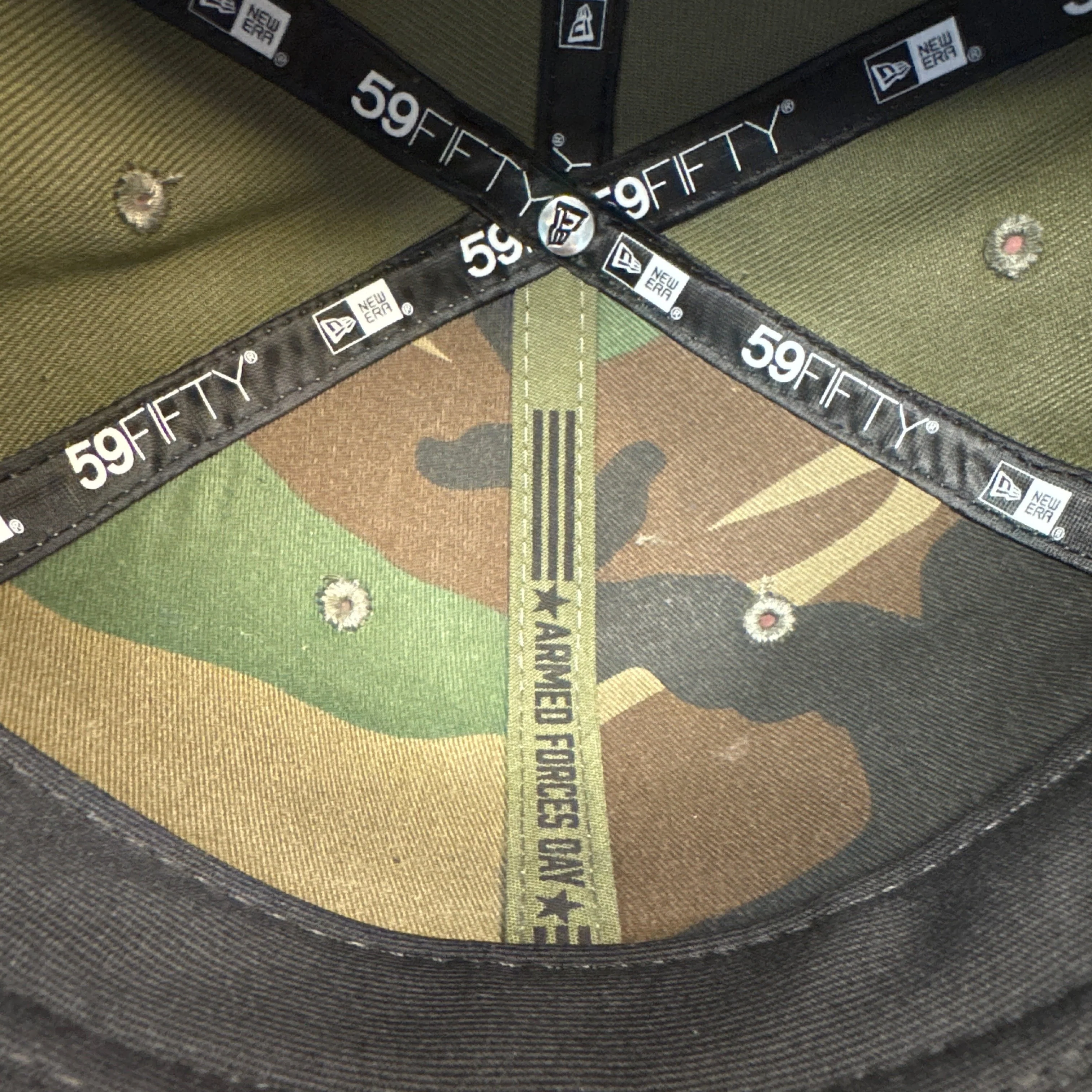Springfield Cardinals Armed Forces Day New Era 59FIFTY Fitted Cap - Image 6