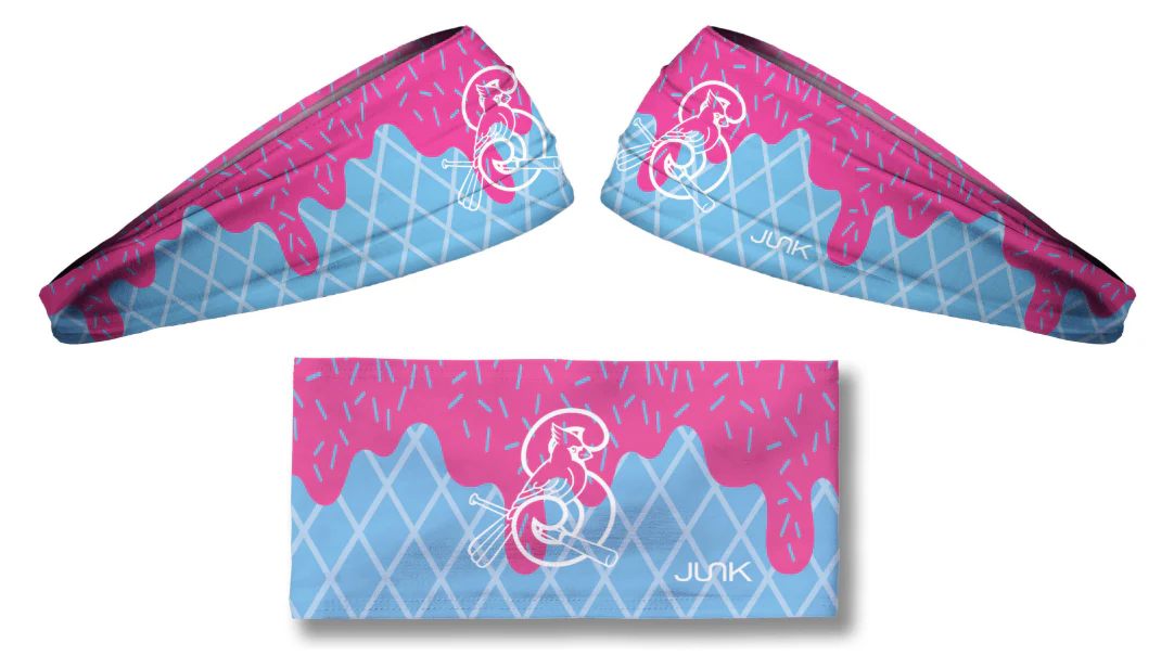 Springfield Cardinals Blue Scoop Headband