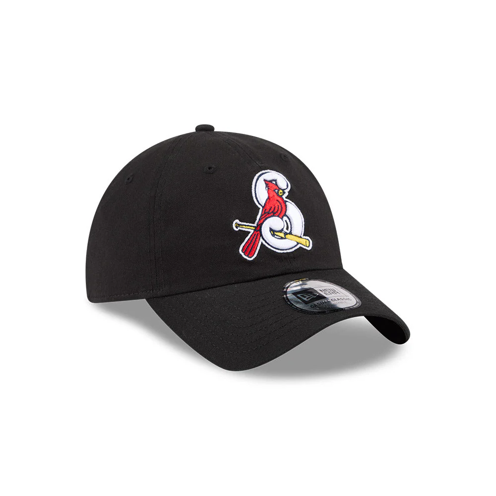 Springfield Cardinals Clutch Hit Black Adjustable Dad Hat - Image 2