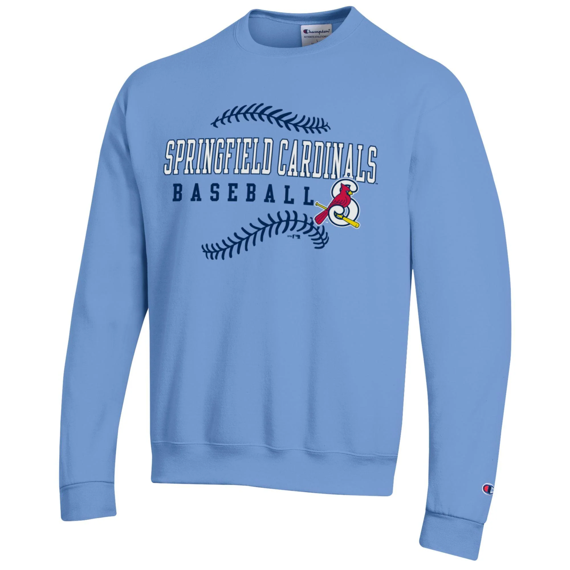 Springfield Cardinals Powerblend Fleece Crew