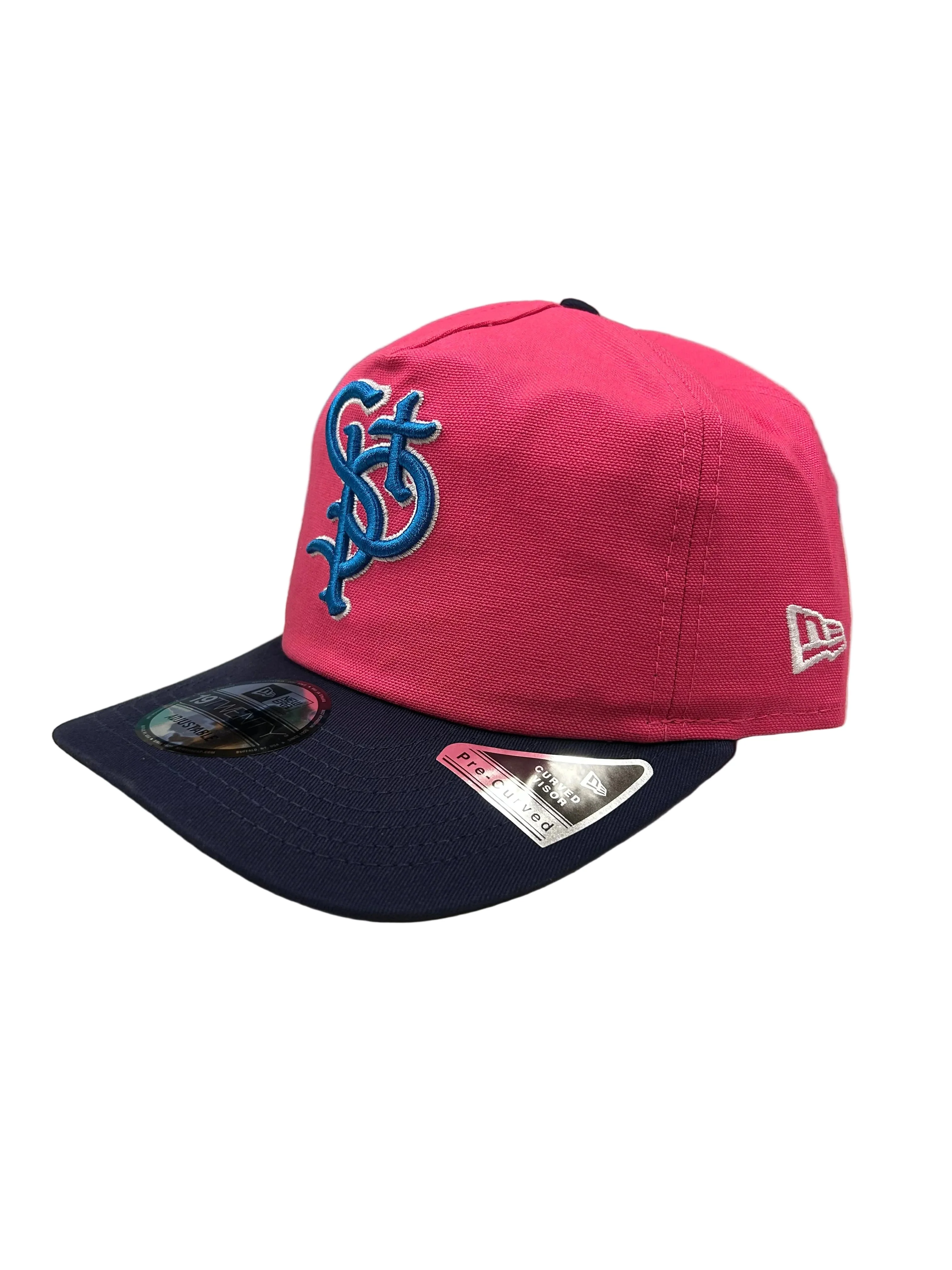St. Paul Saints New Era Big League Chew Cotton Candy 19Twenty Adjustable - Image 3