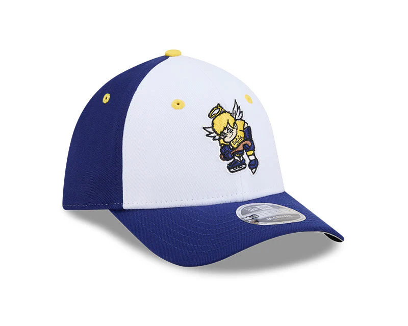 St. Paul Saints New Era Theme Night 39Thirty White Minnesota Fighting Saints Hat - Image 2