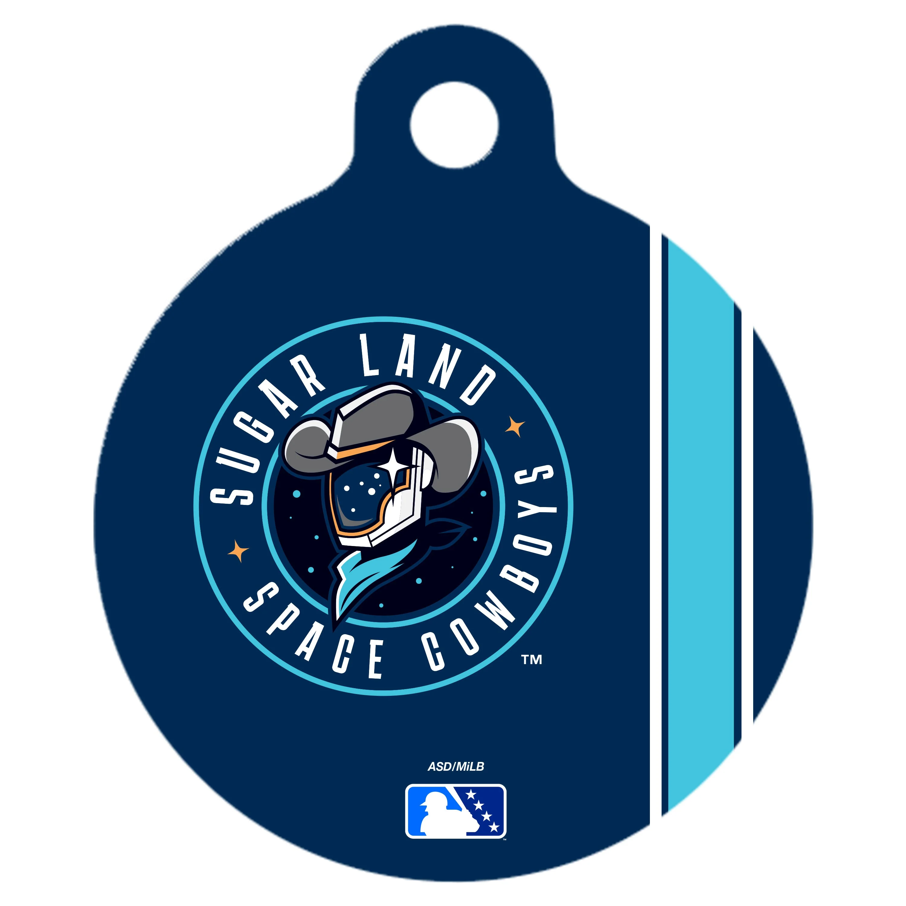 Sugar Land Space Cowboys All Star Dogs Pet Dog Tag