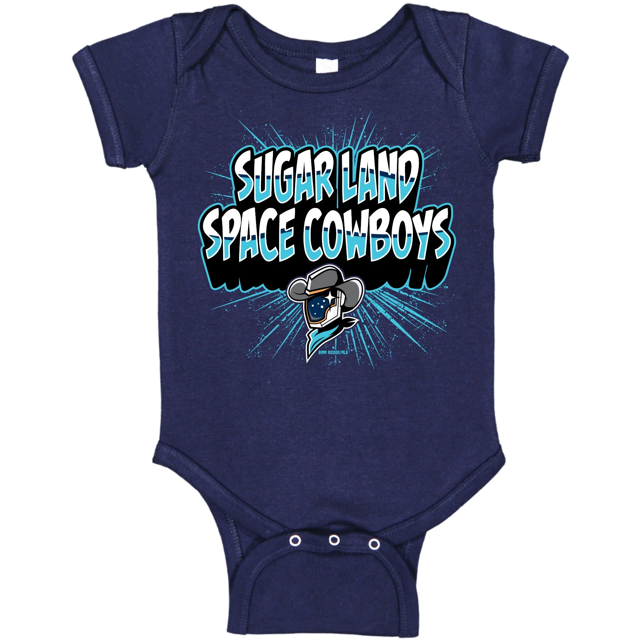 Sugar Land Space Cowboys Bimm Ridder Infant Onesie Blemish
