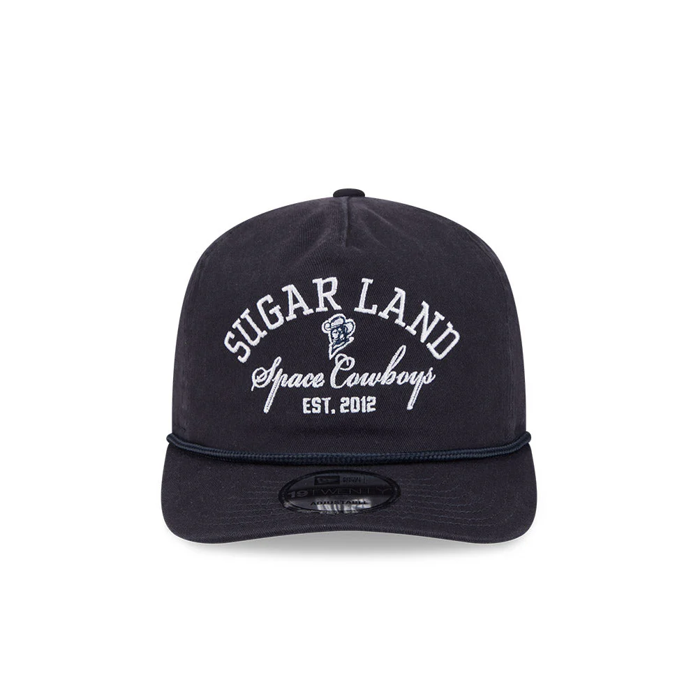 Sugar Land Space Cowboys New Era Hat 1920 Golfer Stacked