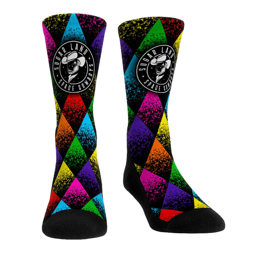 Sugar Land Space Cowboys Rock 'Em Socks Pride