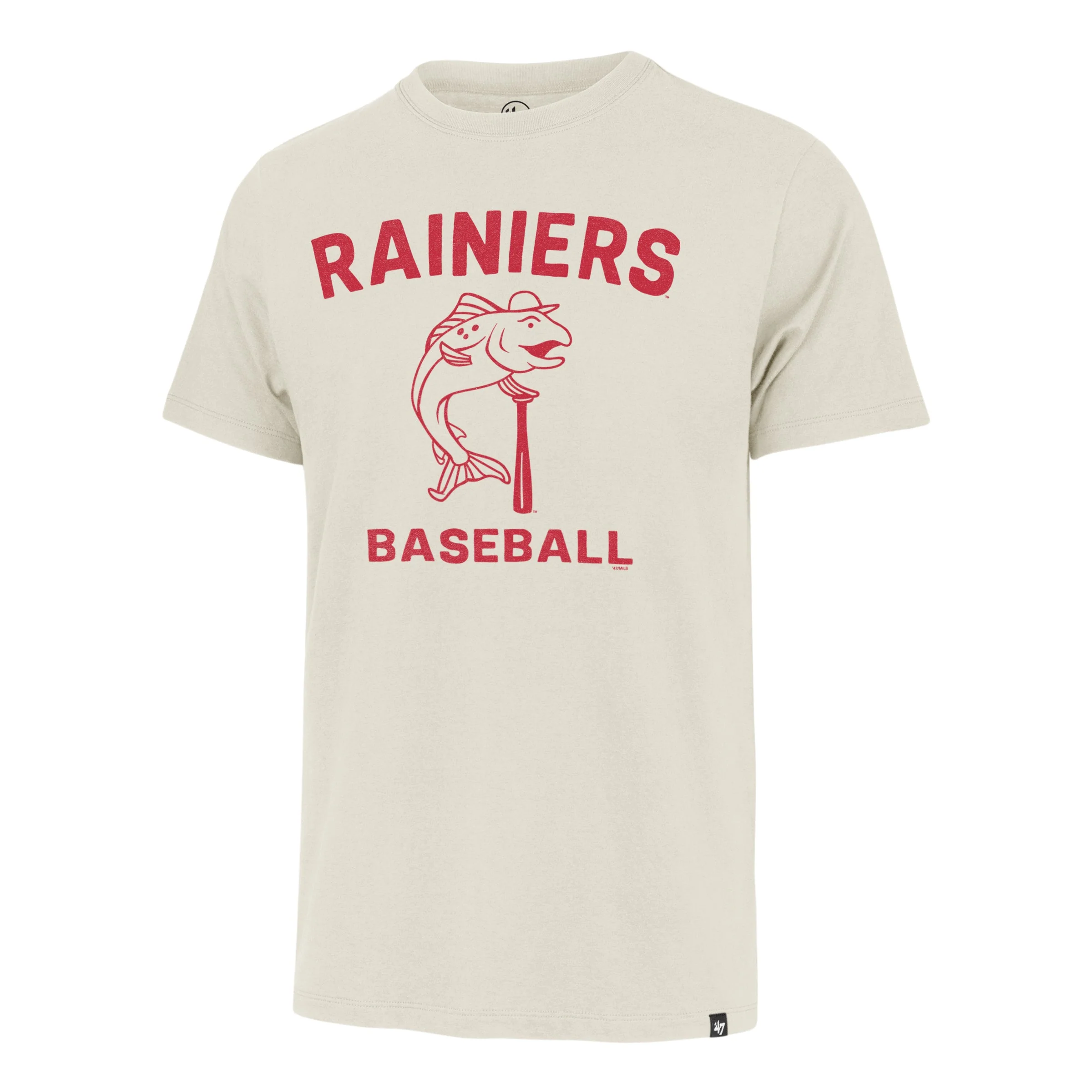 Tacoma Rainiers '47 Brand Cream Duster Slammin' Sam Tee