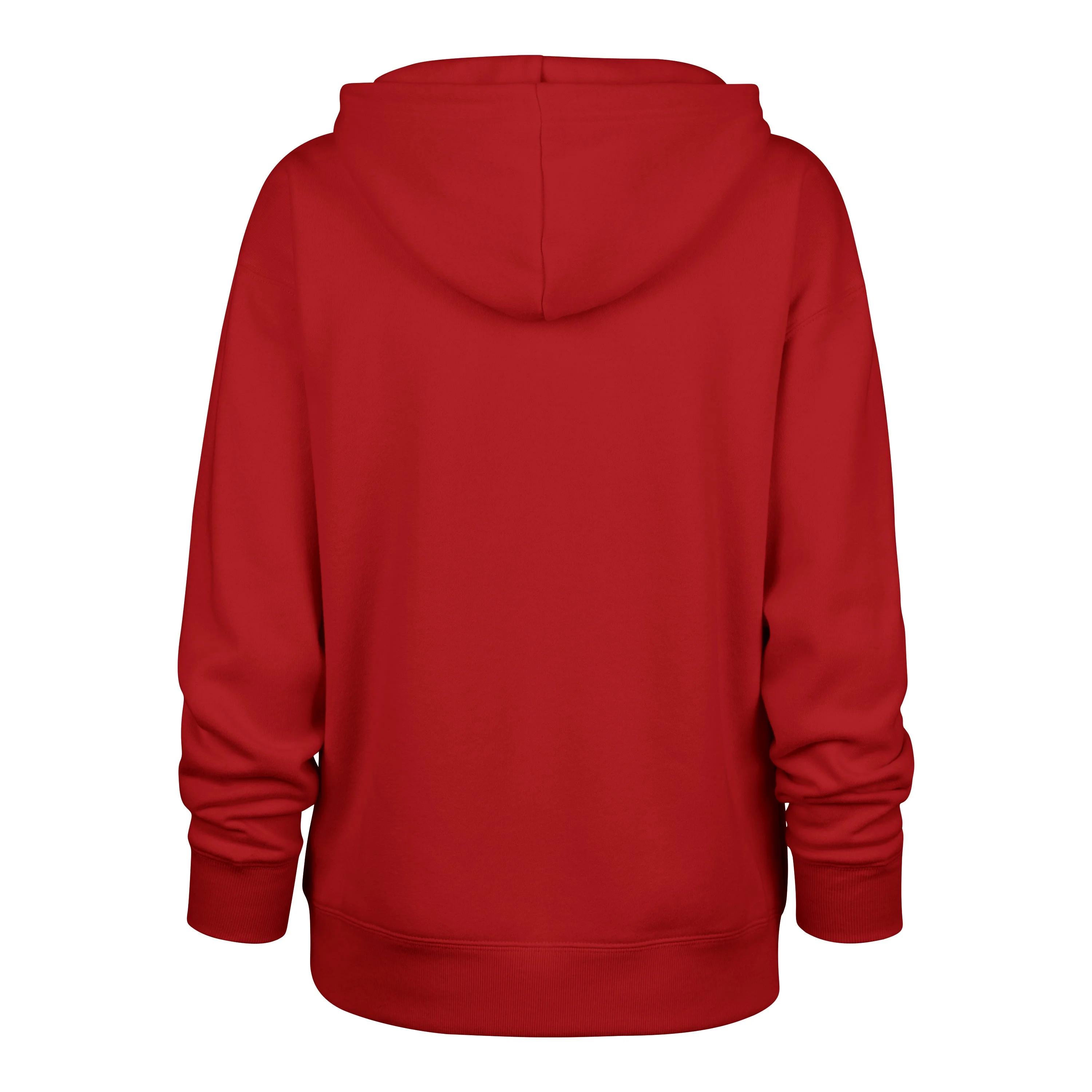 Tacoma Rainiers '47 Brand Women's Red Distressed R Hood - Image 2