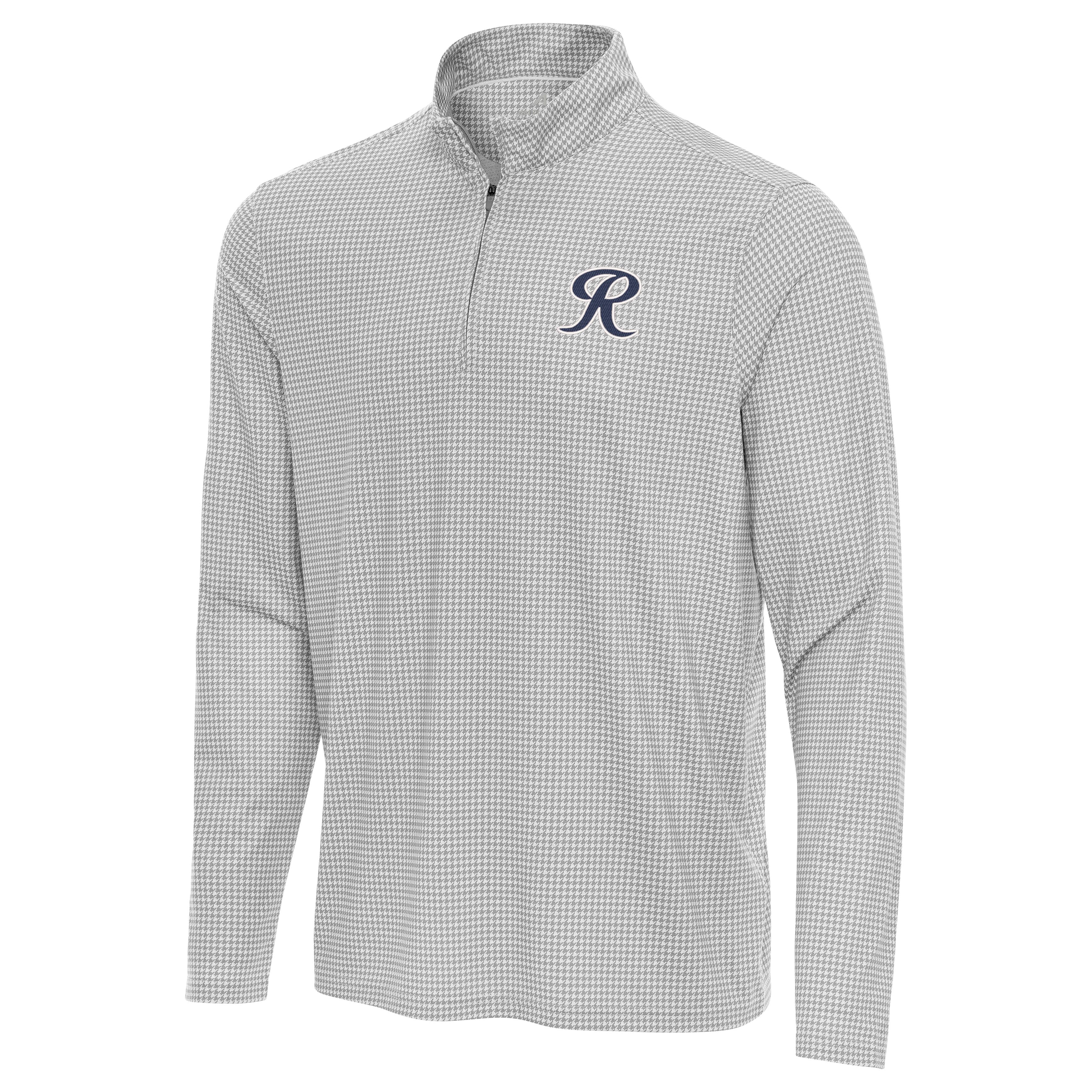 Tacoma Rainiers Antigua Gray Replica 1/4 Zip