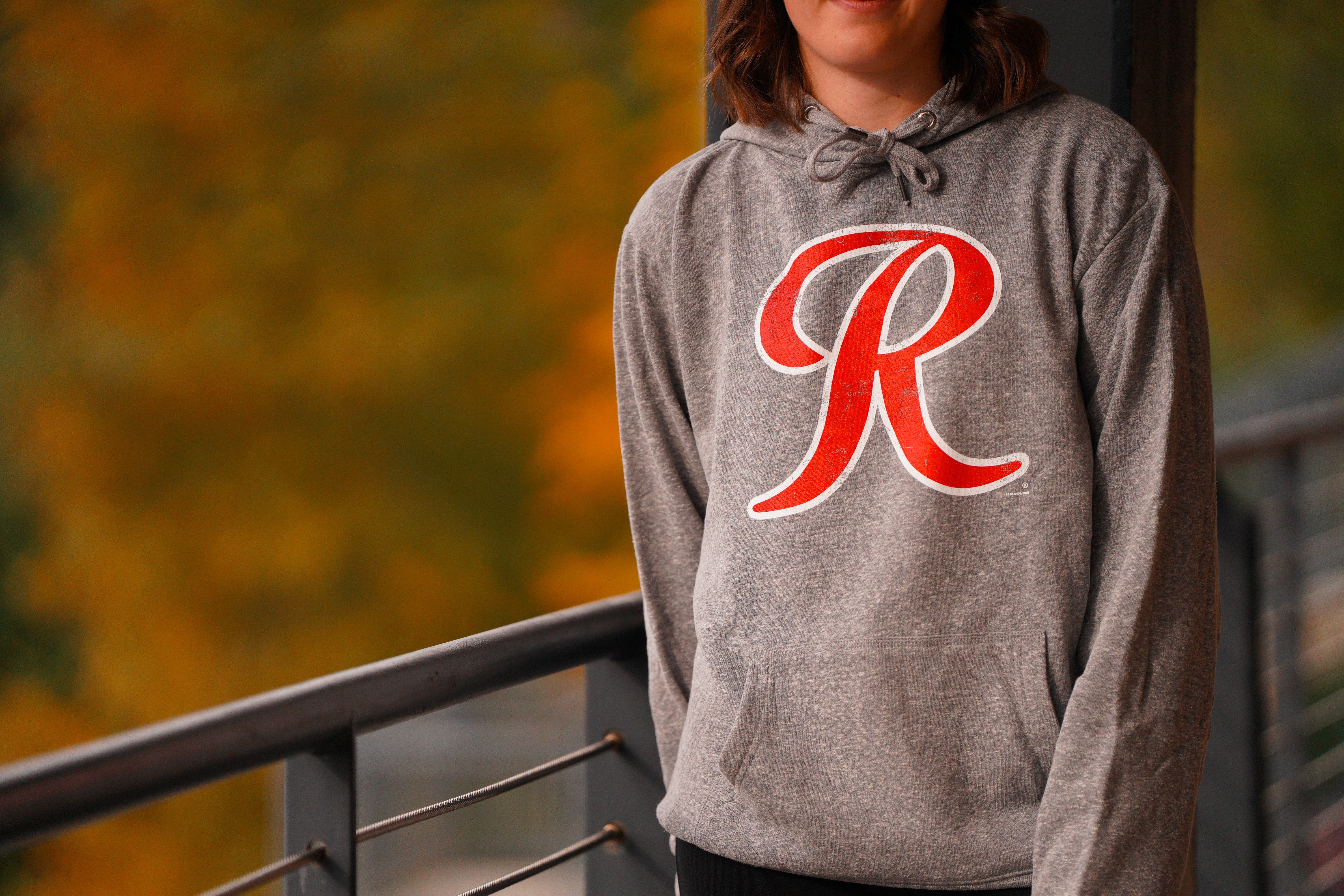 Tacoma Rainiers League Gray R Hood - Image 2