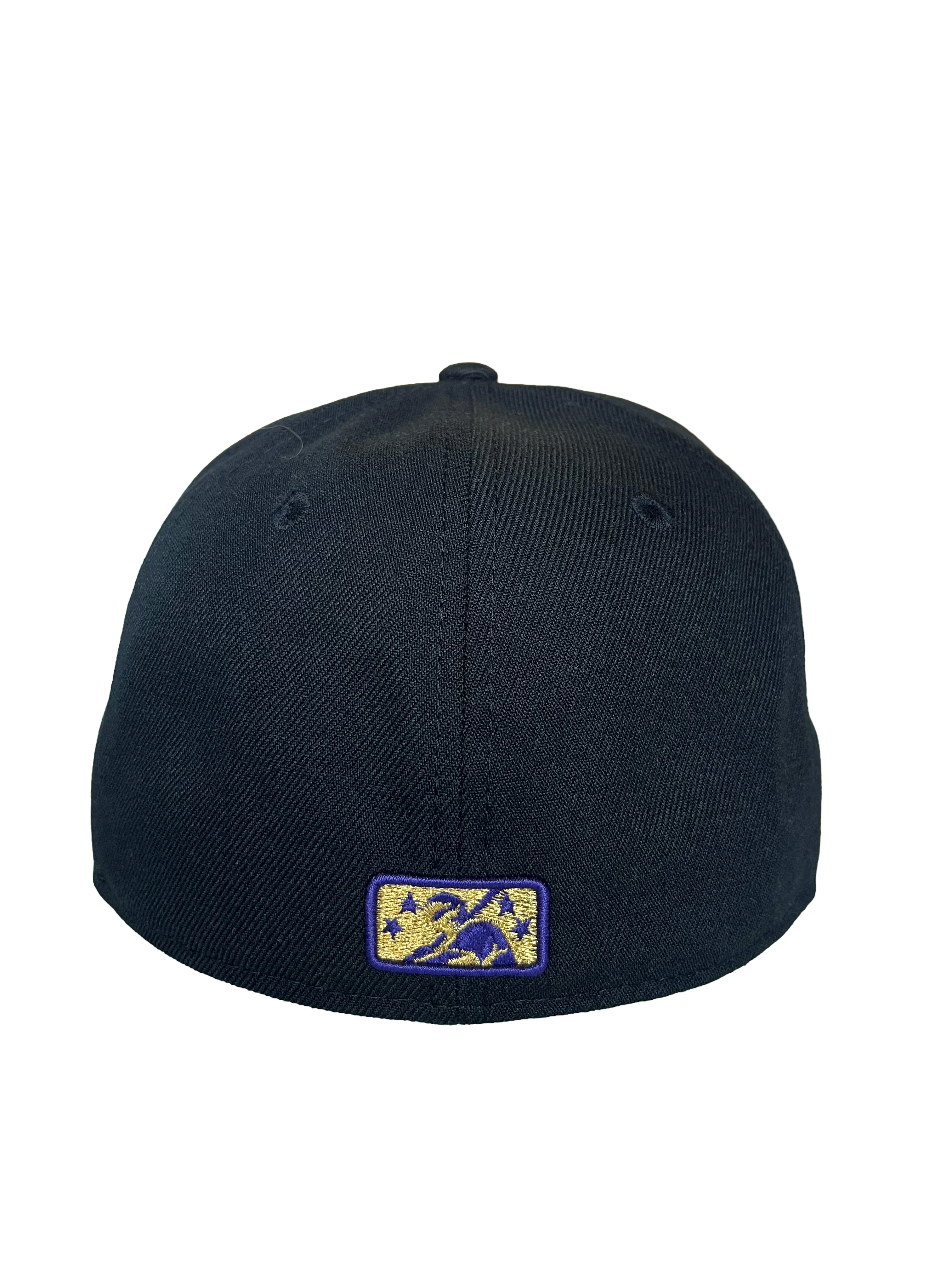 Tacoma Rainiers New Era 59Fifty Black Gold R Cap - Image 2