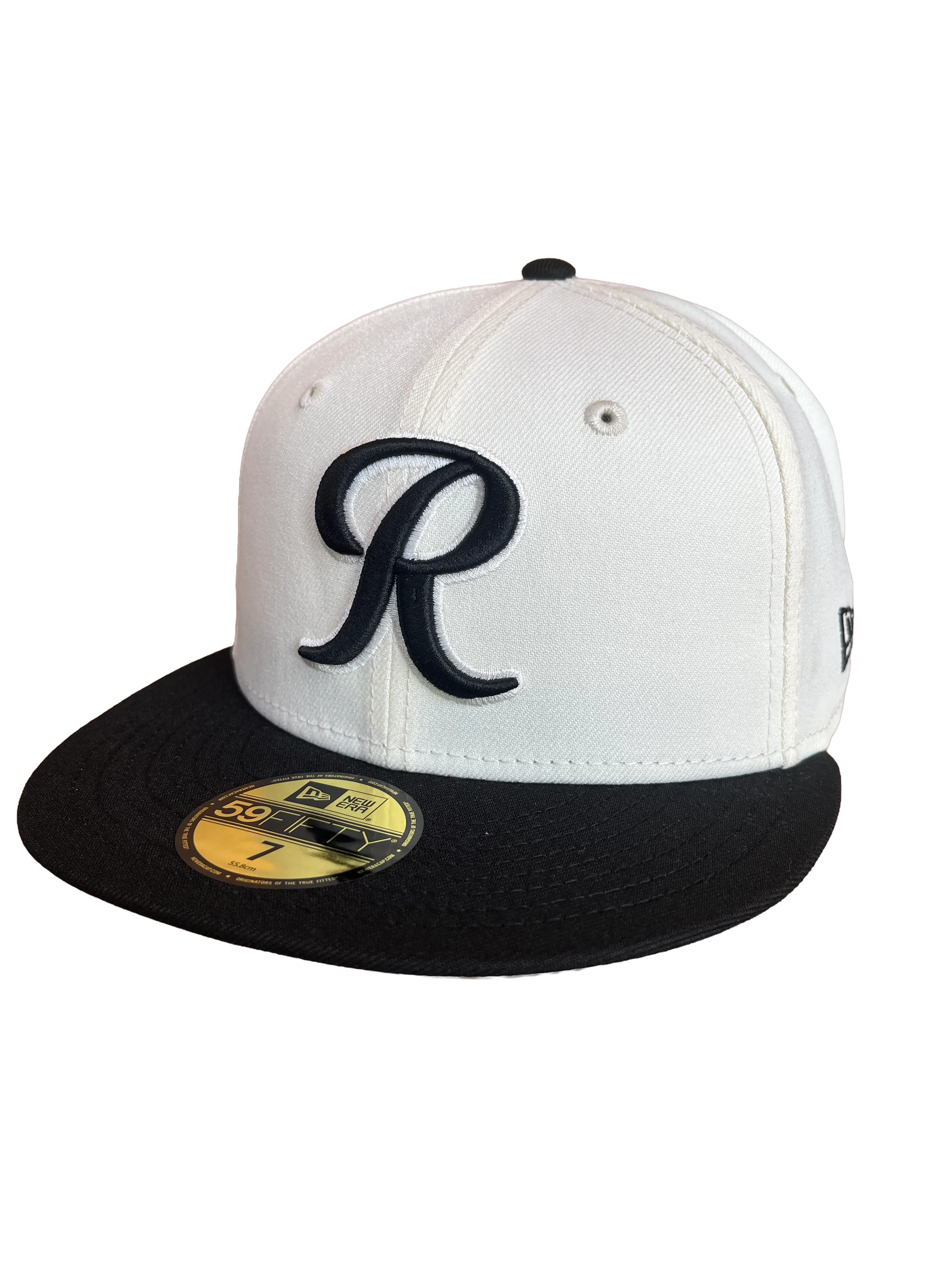 Tacoma Rainiers New Era 59Fifty Chrome Black R Cap