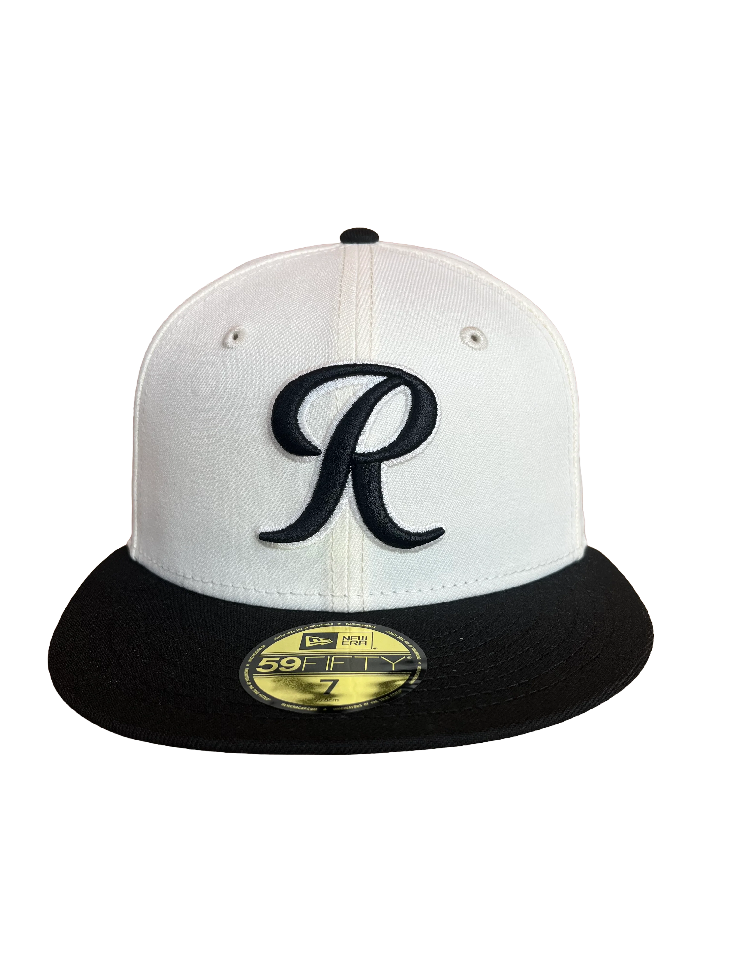 Tacoma Rainiers New Era 59Fifty Chrome Black R Cap - Image 3