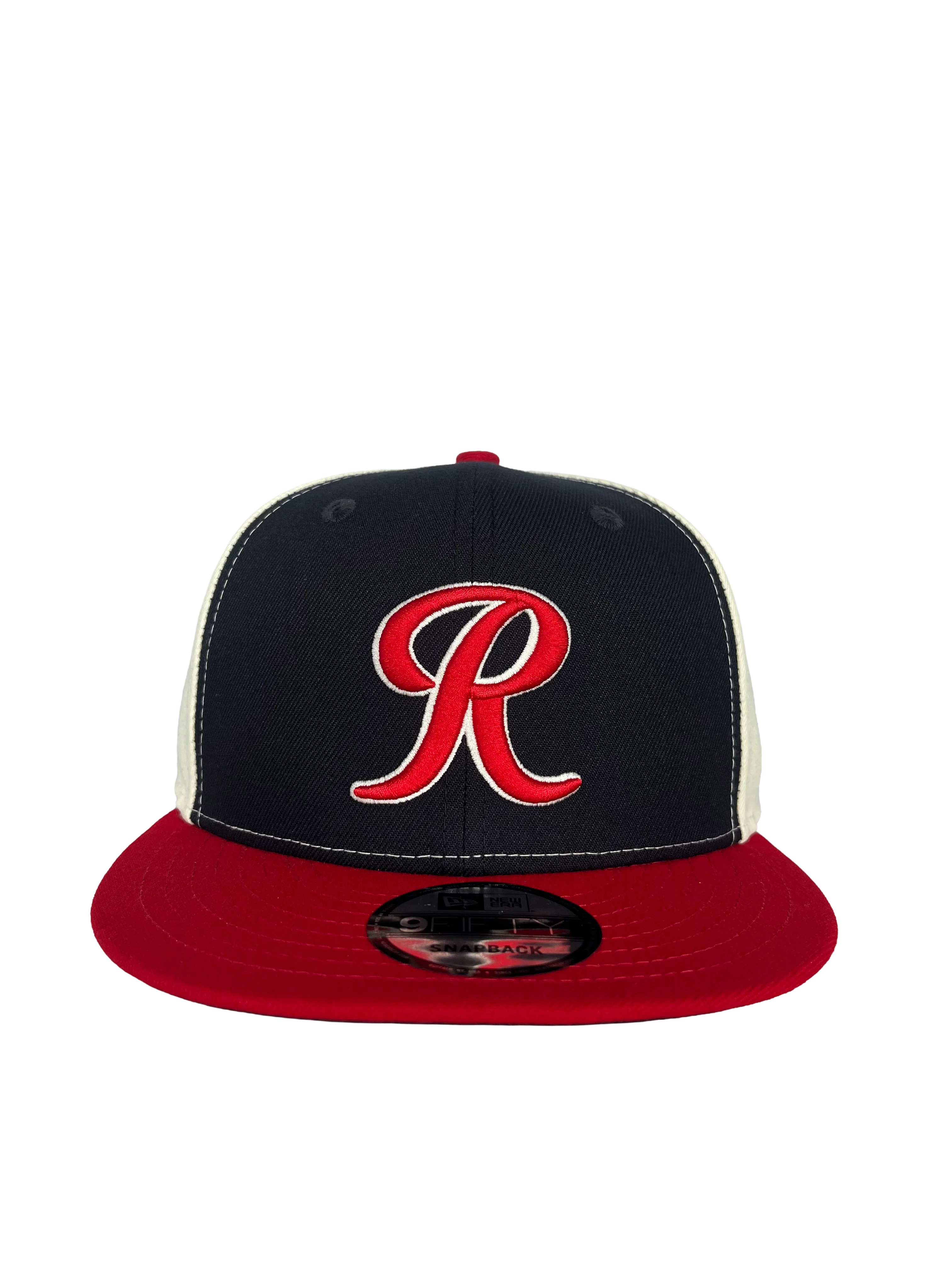 Tacoma Rainiers New Era 9Fifty Navy Red Chrome Clown Snapback Cap - Image 3
