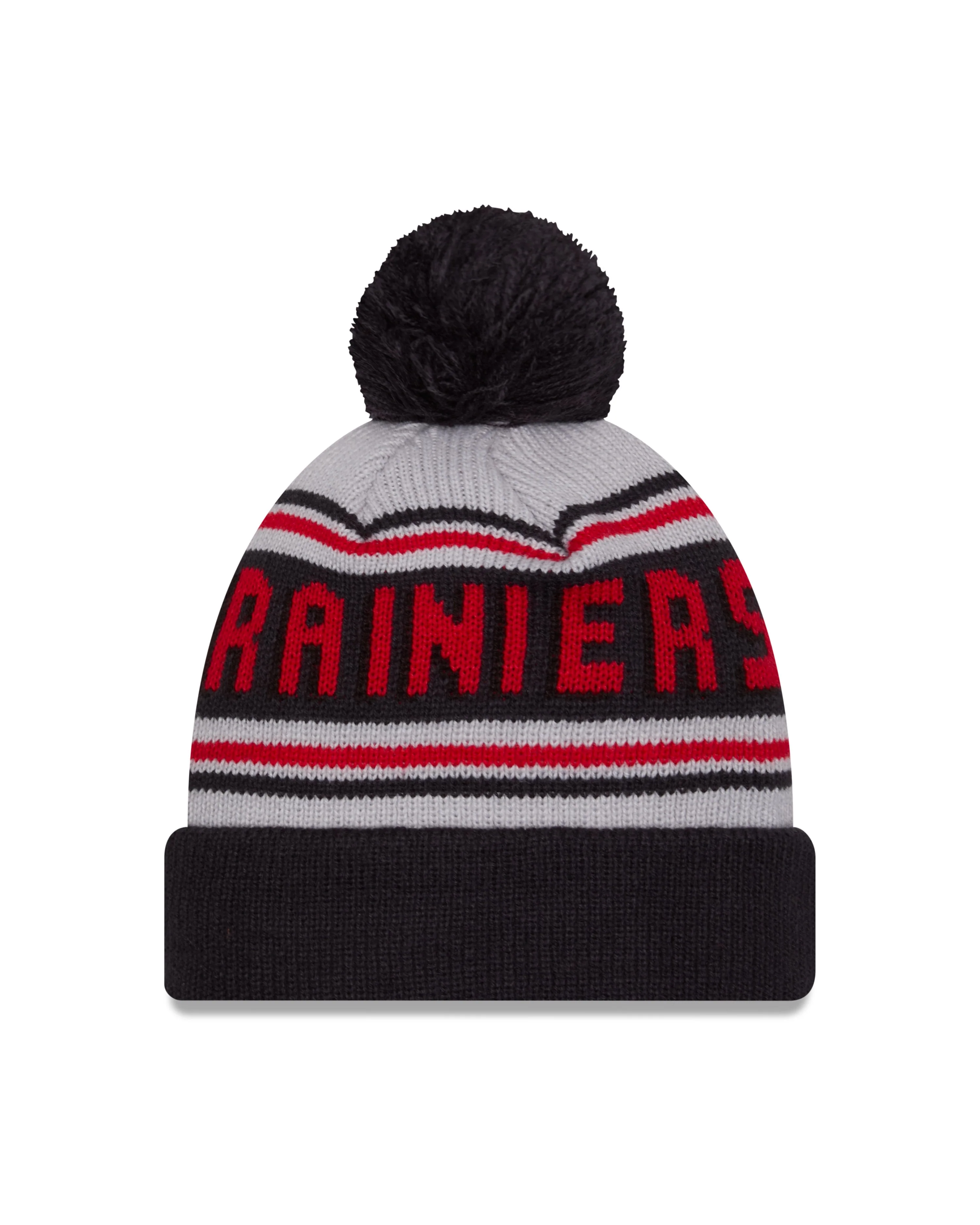 Tacoma Rainiers New Era Navy Repeat Knit - Image 2