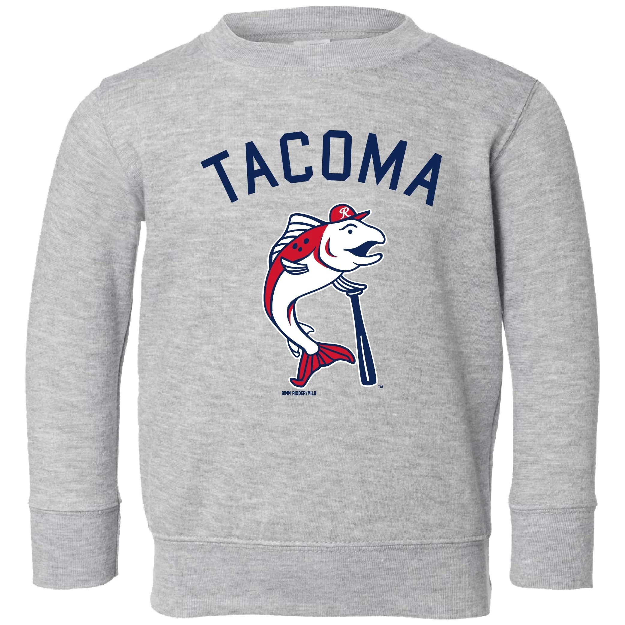 Tacoma Rainiers Toddler Gray Slammin' Sam Crew