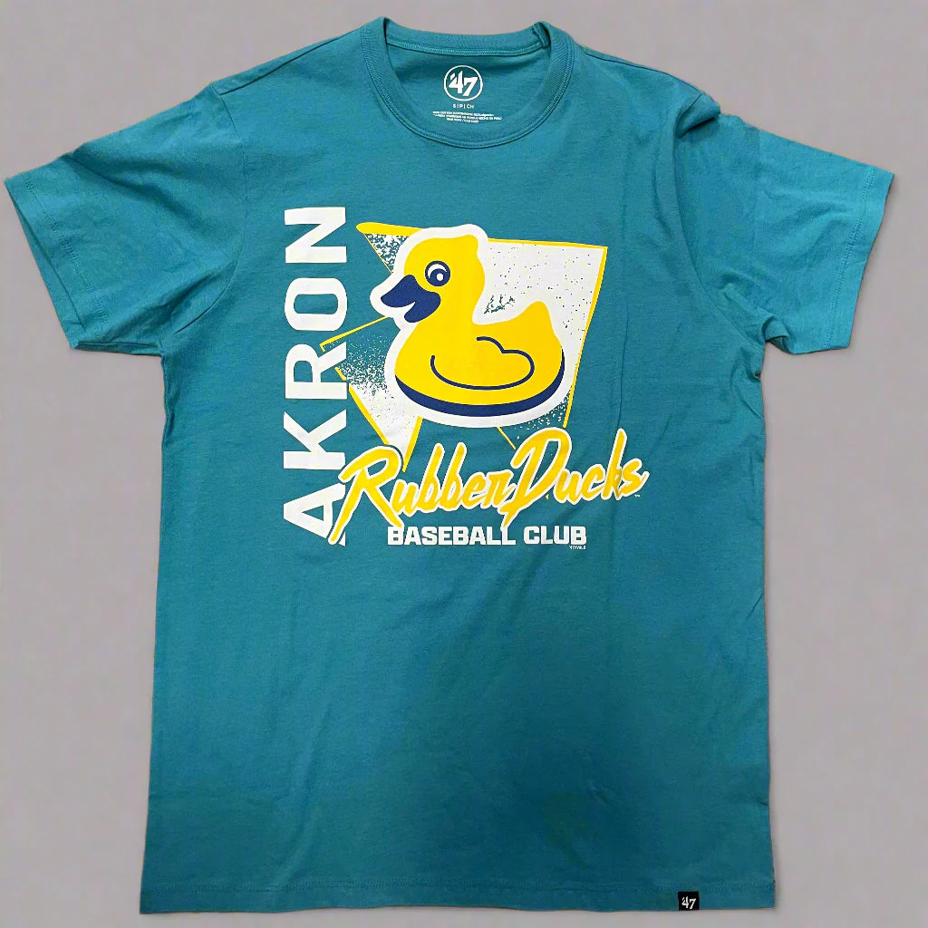 Teal Sidearm Franklin Tee - Image 2