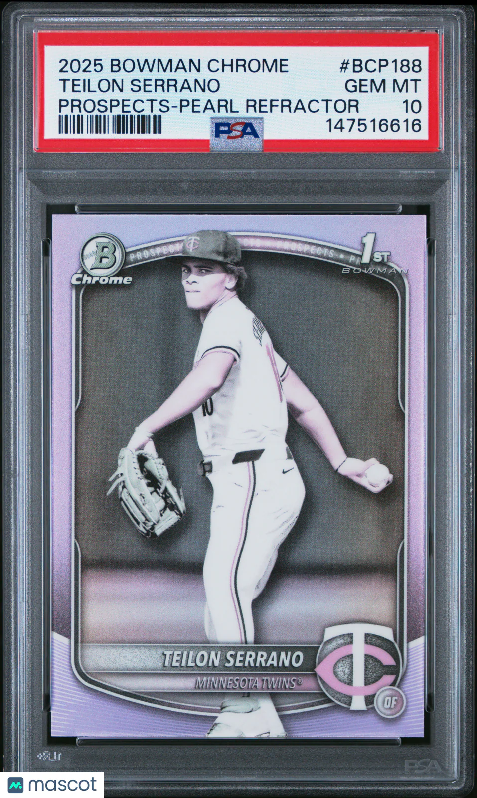 Teilon Serrano 2025 Bowman Chrome Prospects #BCP1