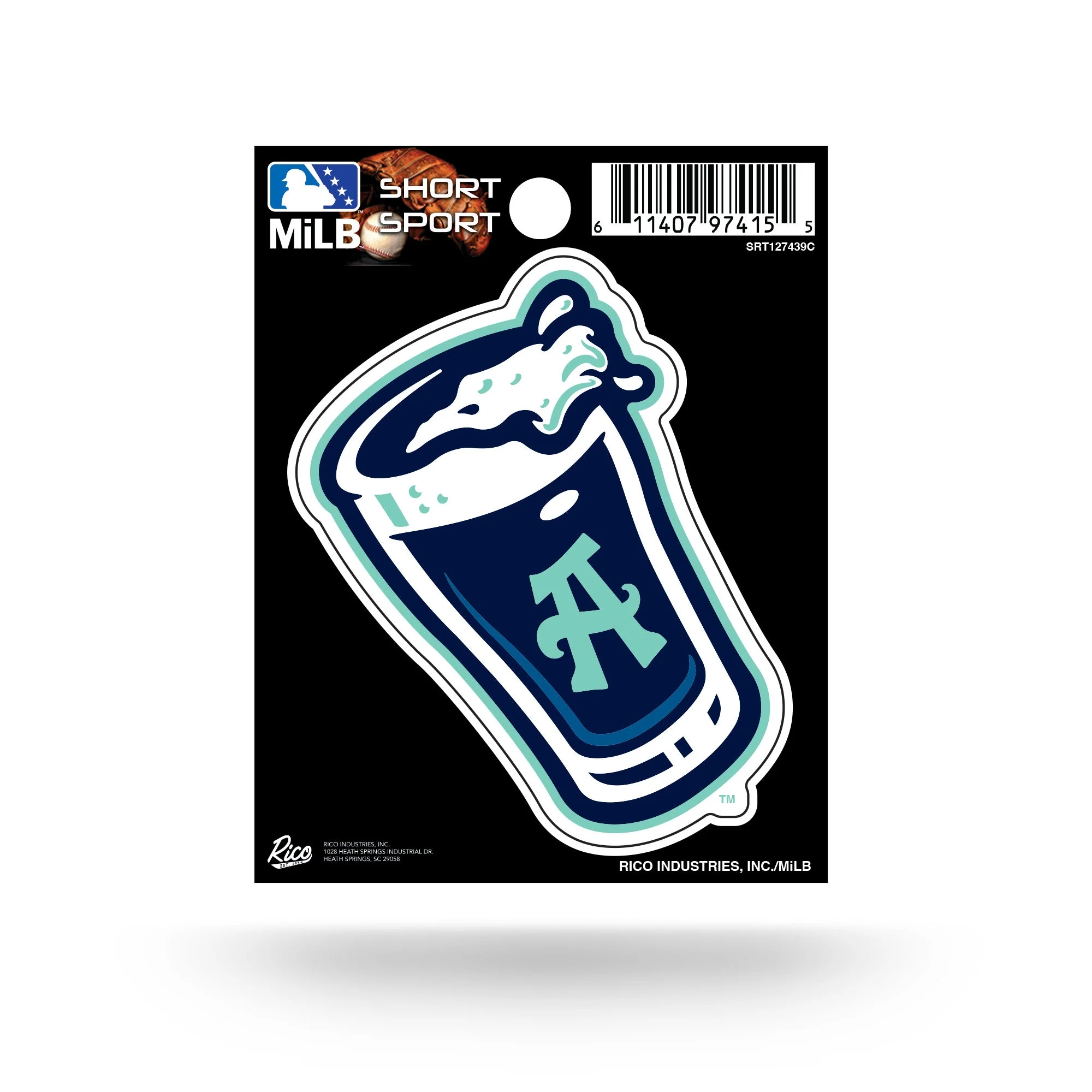 The Asheville Tourists Beer City Pint Decal