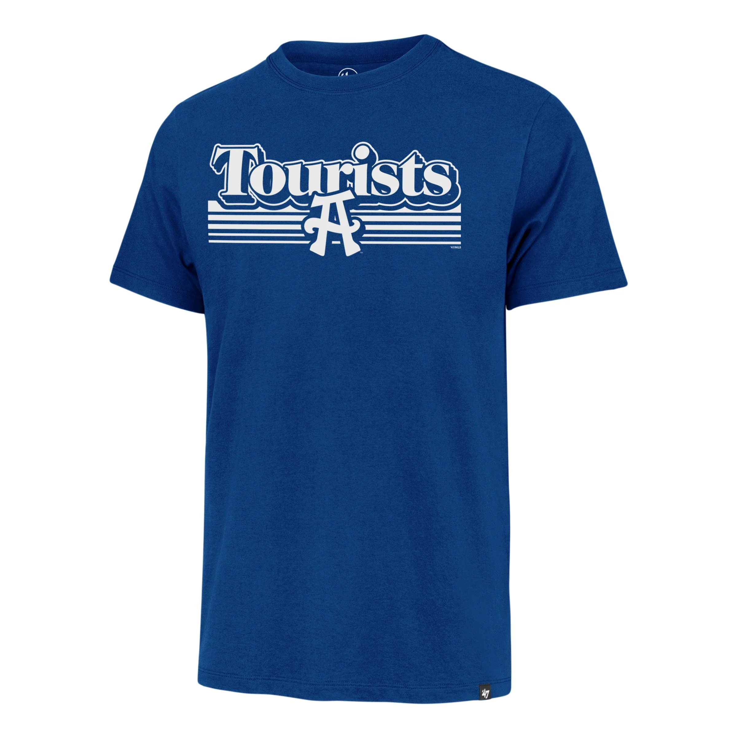 The Asheville Tourists Script Fade '47 Franklin Tee