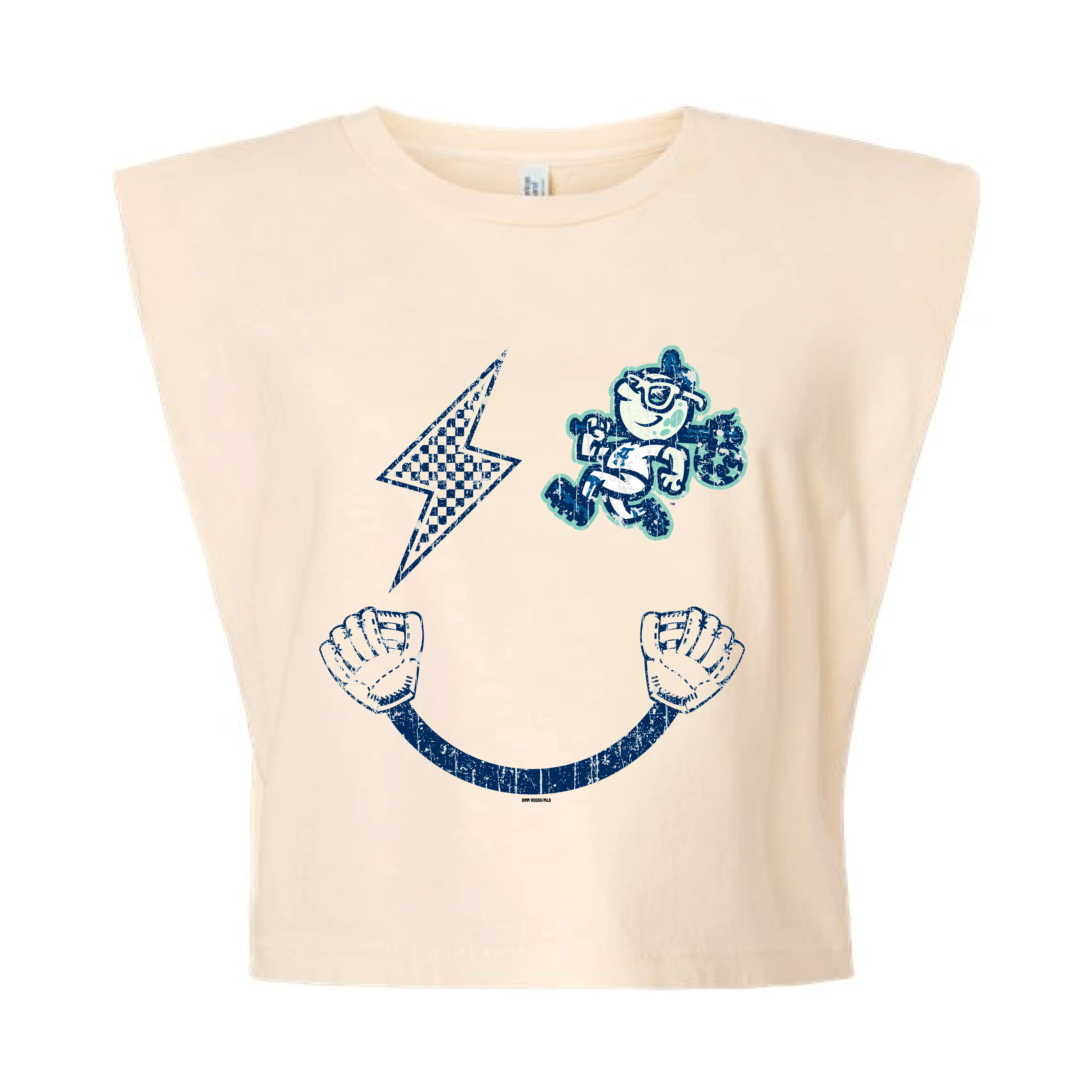 The Asheville Tourists Women's Smile Tank
