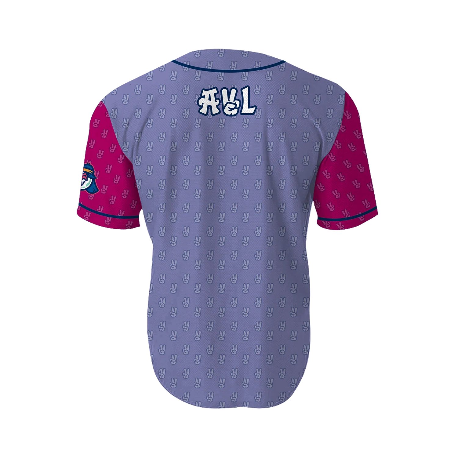 The Asheville Tourists ADULT Hippies Replica Jersey - Image 2