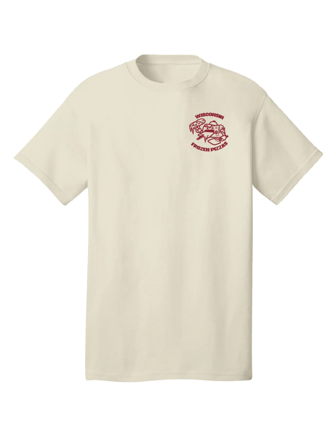 Timber Rattlers Freedom Wear Natural Frozen Pizzas Tee