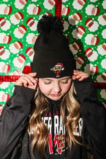 Timber Rattlers New Era 2025 Holiday Logo Knit Hat - Image 2