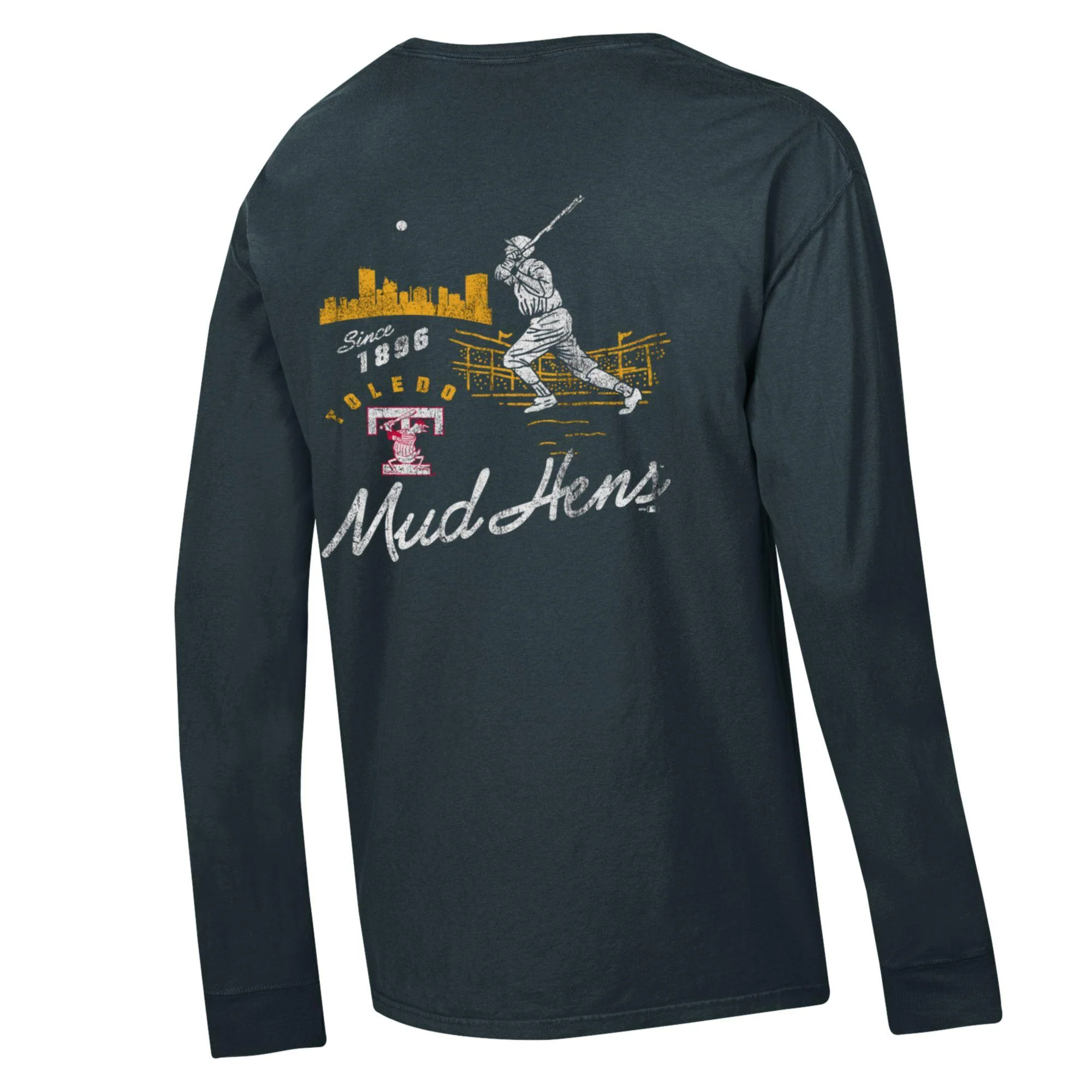 Toledo Mud Hens Hyannis Comfort Wash Long Sleeve T - Image 2