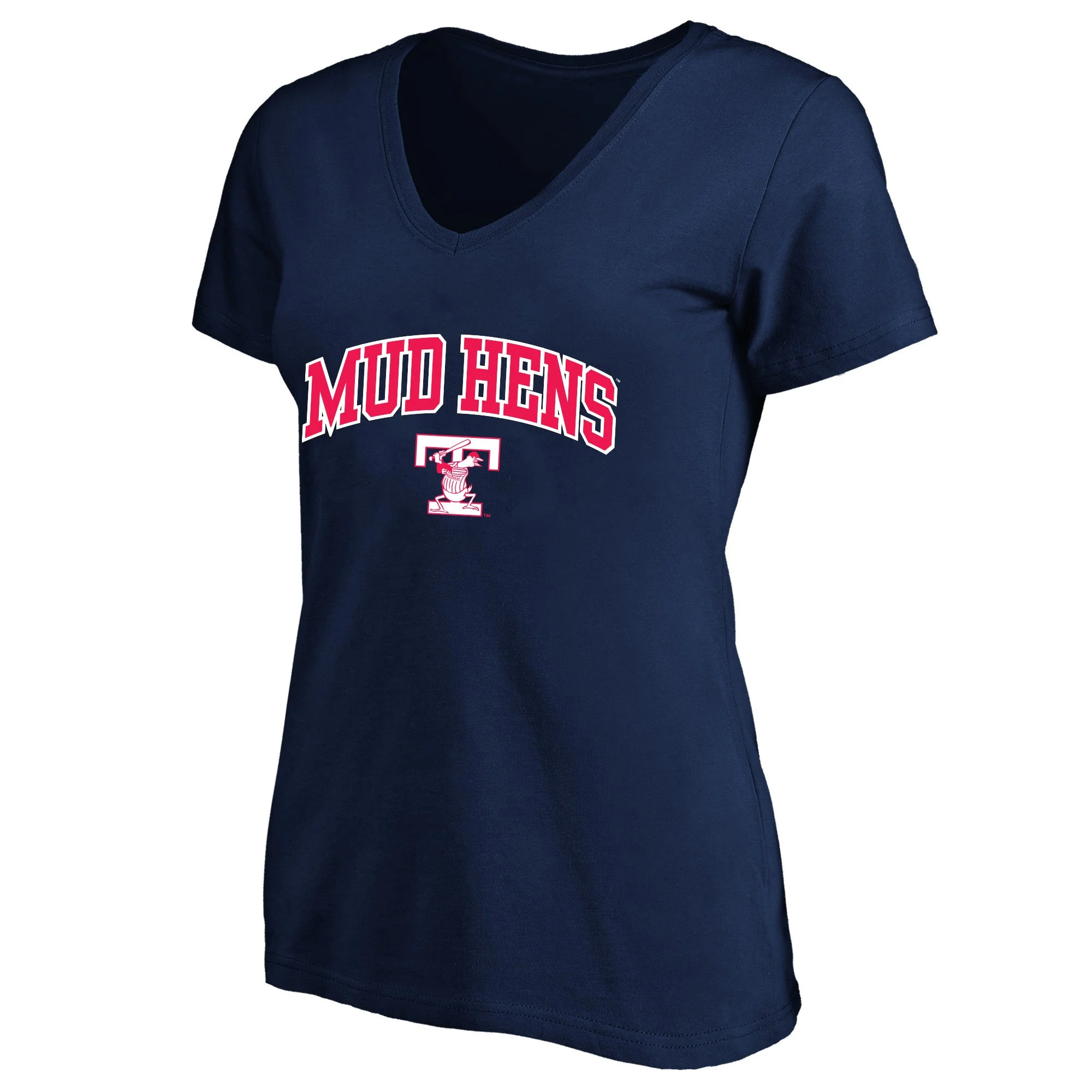 Toledo Mud Hens Ladies Profile Plus Size Arch Logo T