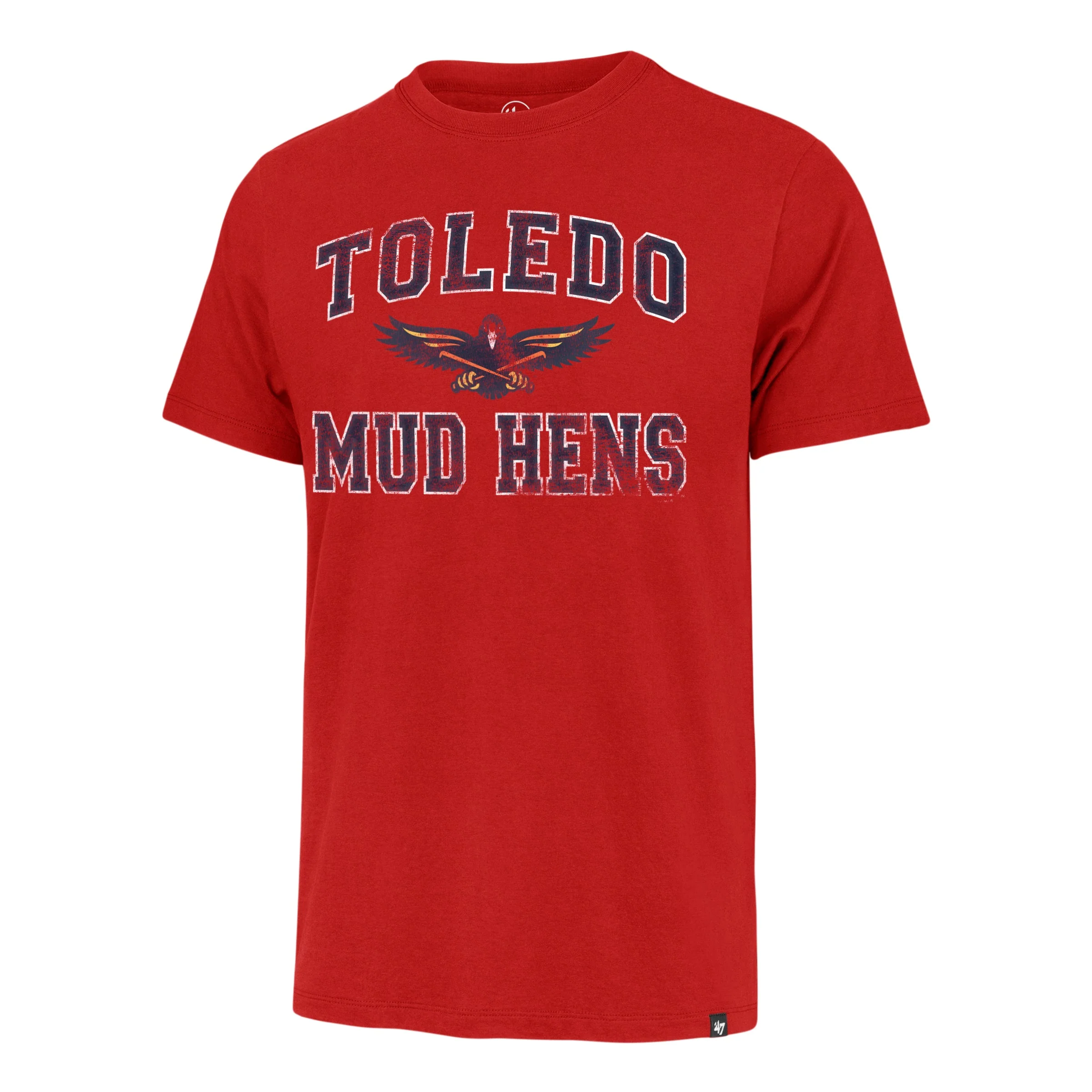 Toledo Mud Hens Red Union Arch Franklin T